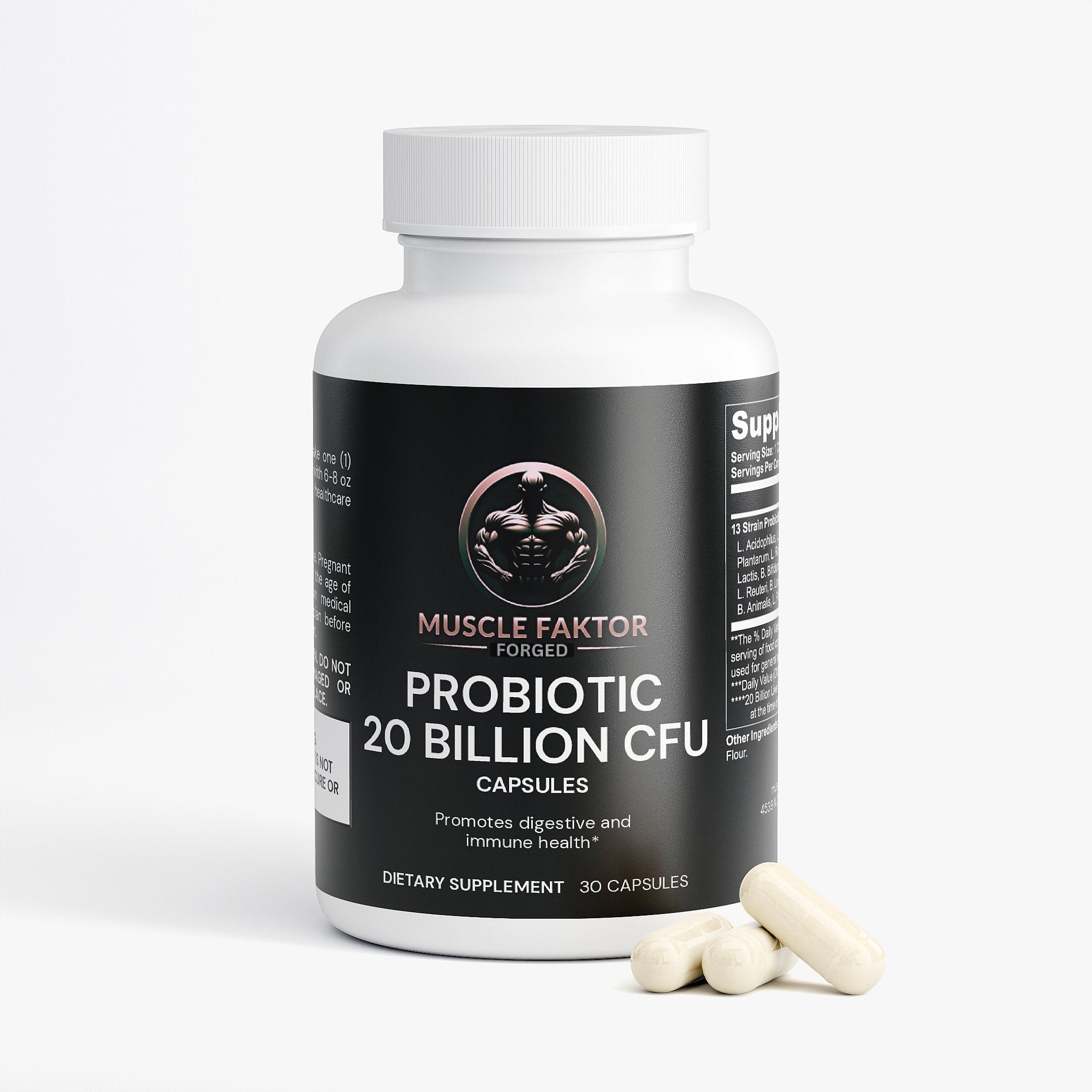 Probiotic 20 Billion Muscle Faktor