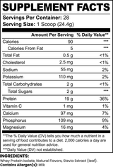 Pure3 100% Whey Protein Isolate (Vanilla) Muscle Faktor