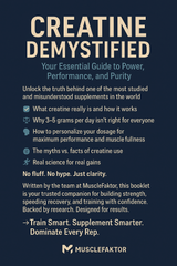 Creatine Demystified Muscle Faktor