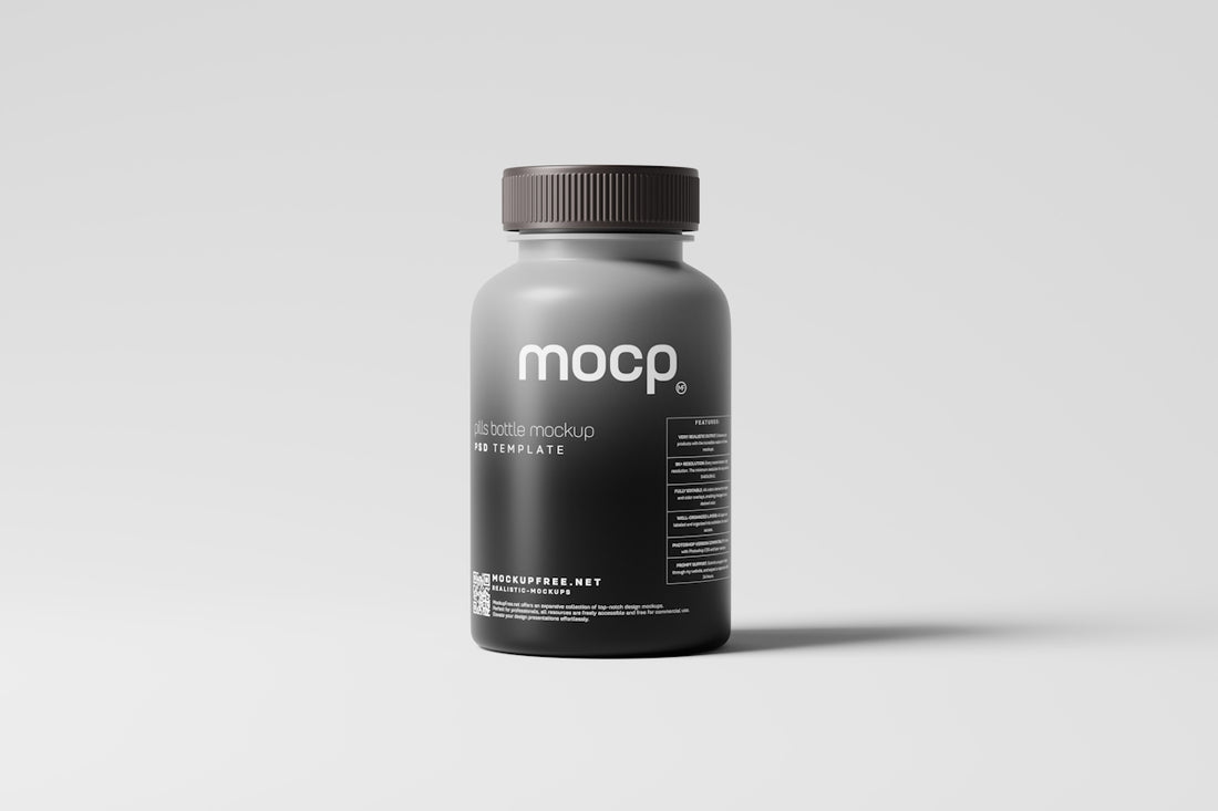 a bottle of mocop on a white background