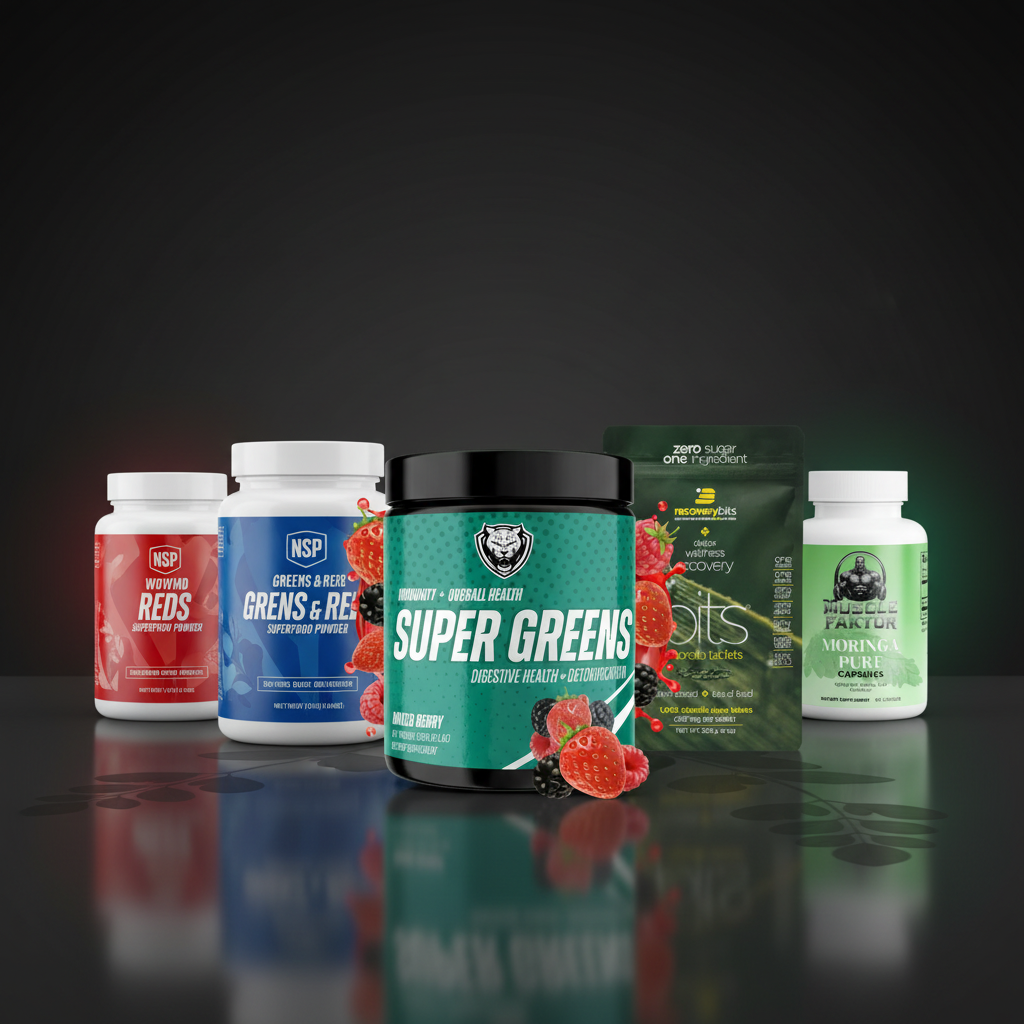 Greens and Superfoods collection cover