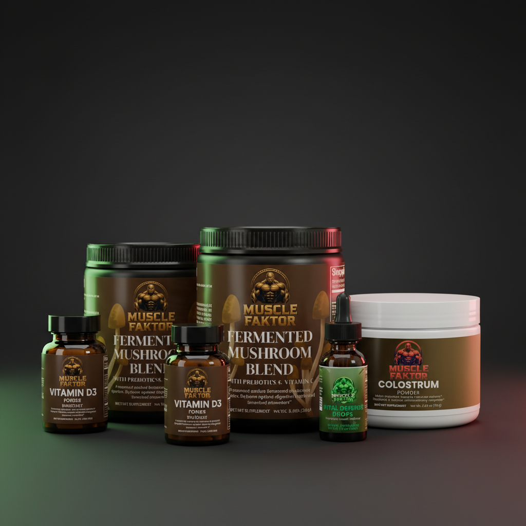 Immune support supplements collection cover