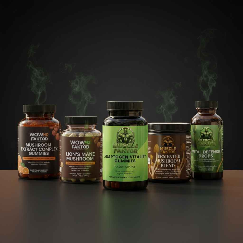 Mushroom Supplements collection cover