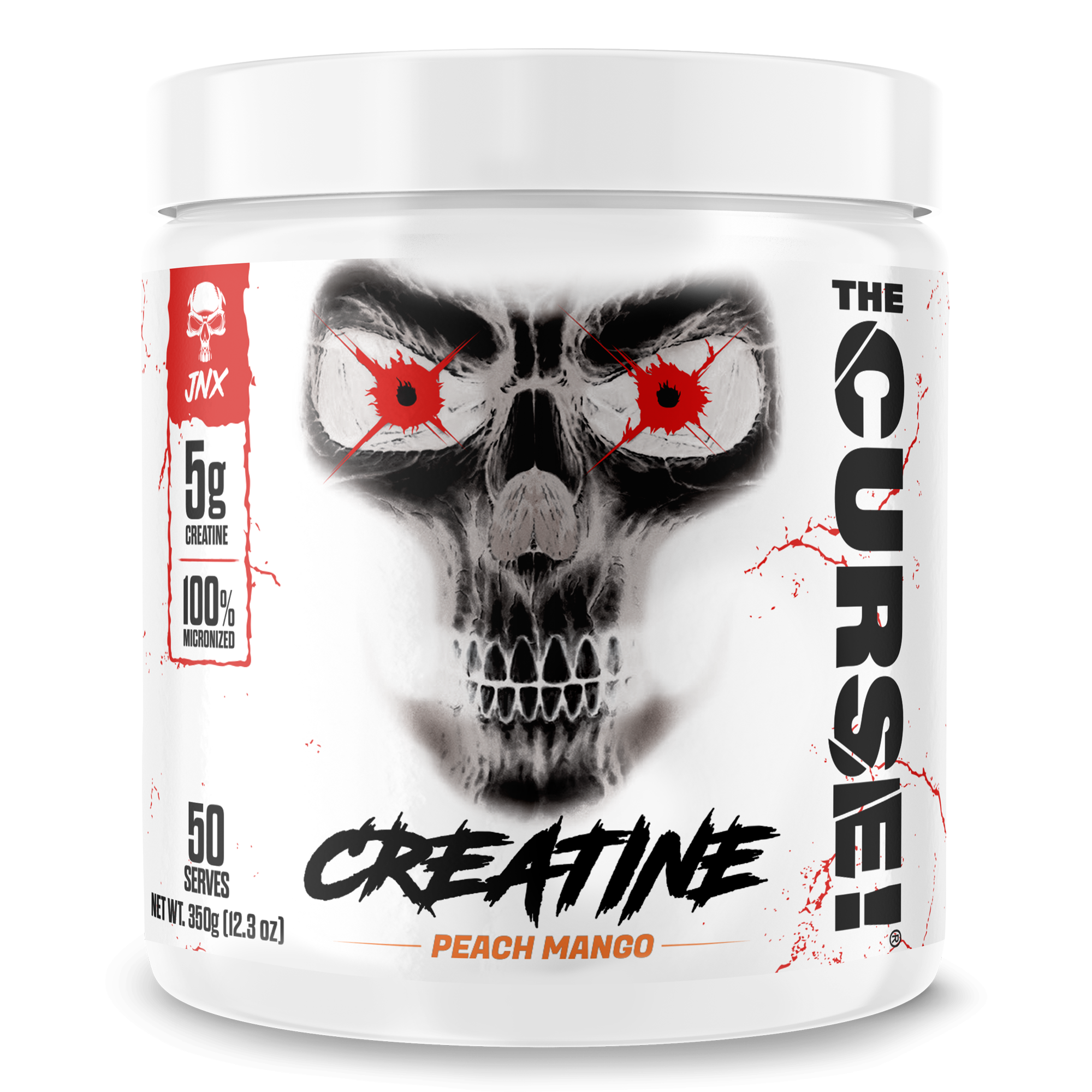 The Curse! Creatine Monohydrate Peach Mango 350g