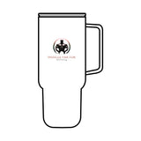 Muscle Faktor 40oz Insulated Tumbler with Lid - Perfect for Fitness Enthusiasts Printify