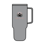 Muscle Faktor 40oz Insulated Tumbler with Lid - Perfect for Fitness Enthusiasts Printify