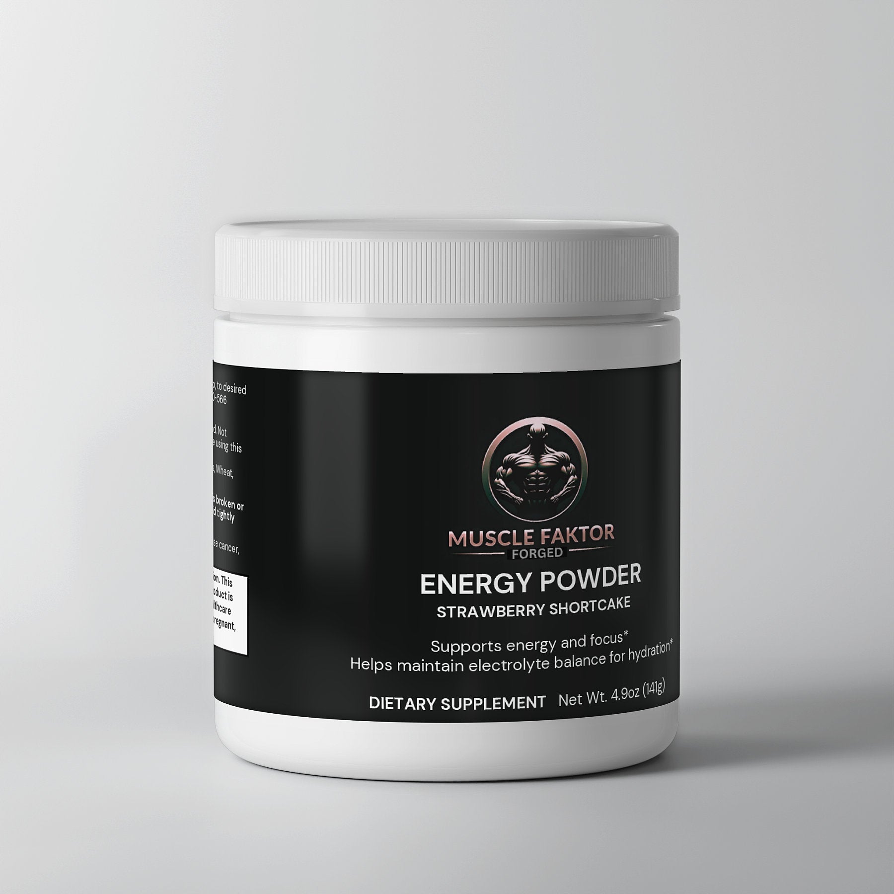 Energy Powder (Strawberry Shortcake)