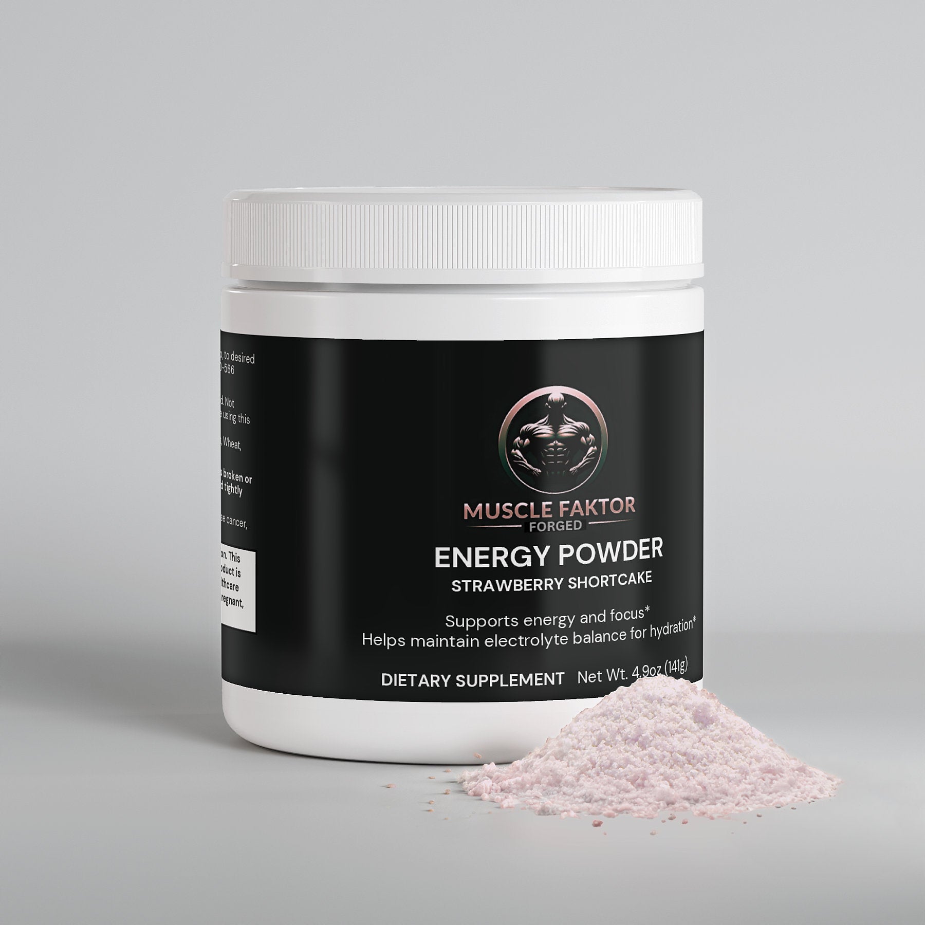 Energy Powder (Strawberry Shortcake)