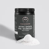Nitric Shock Pre-Workout Powder (Fruit Punch) Muscle Faktor