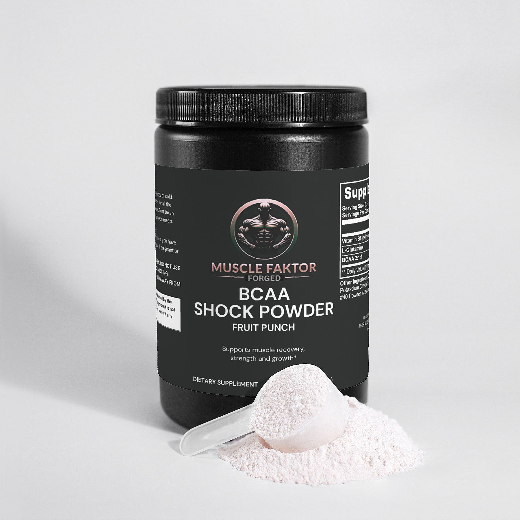 BCAA Shock Powder (Fruit Punch) Muscle Faktor