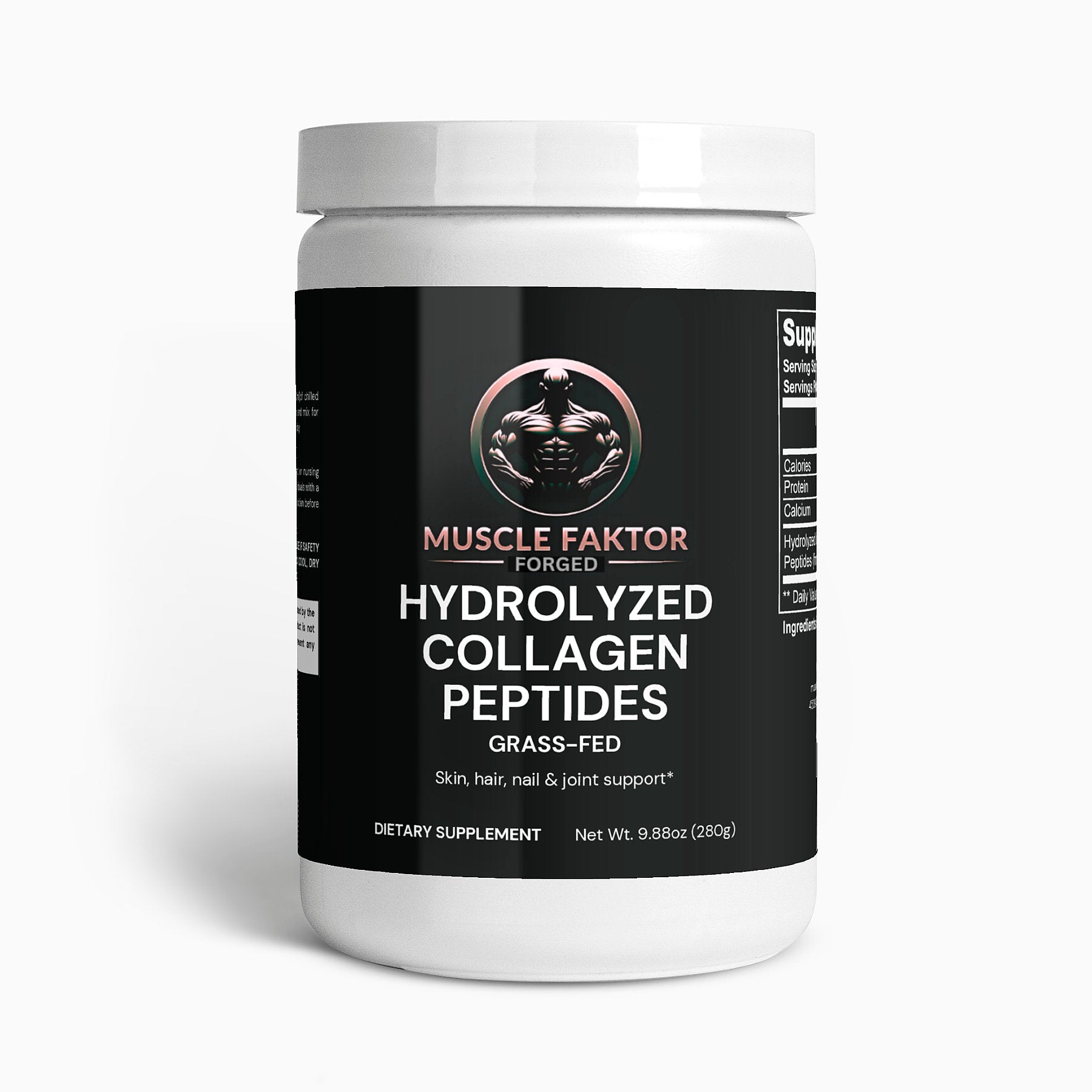 Grass-Fed Hydrolyzed Collagen Peptides Muscle Faktor