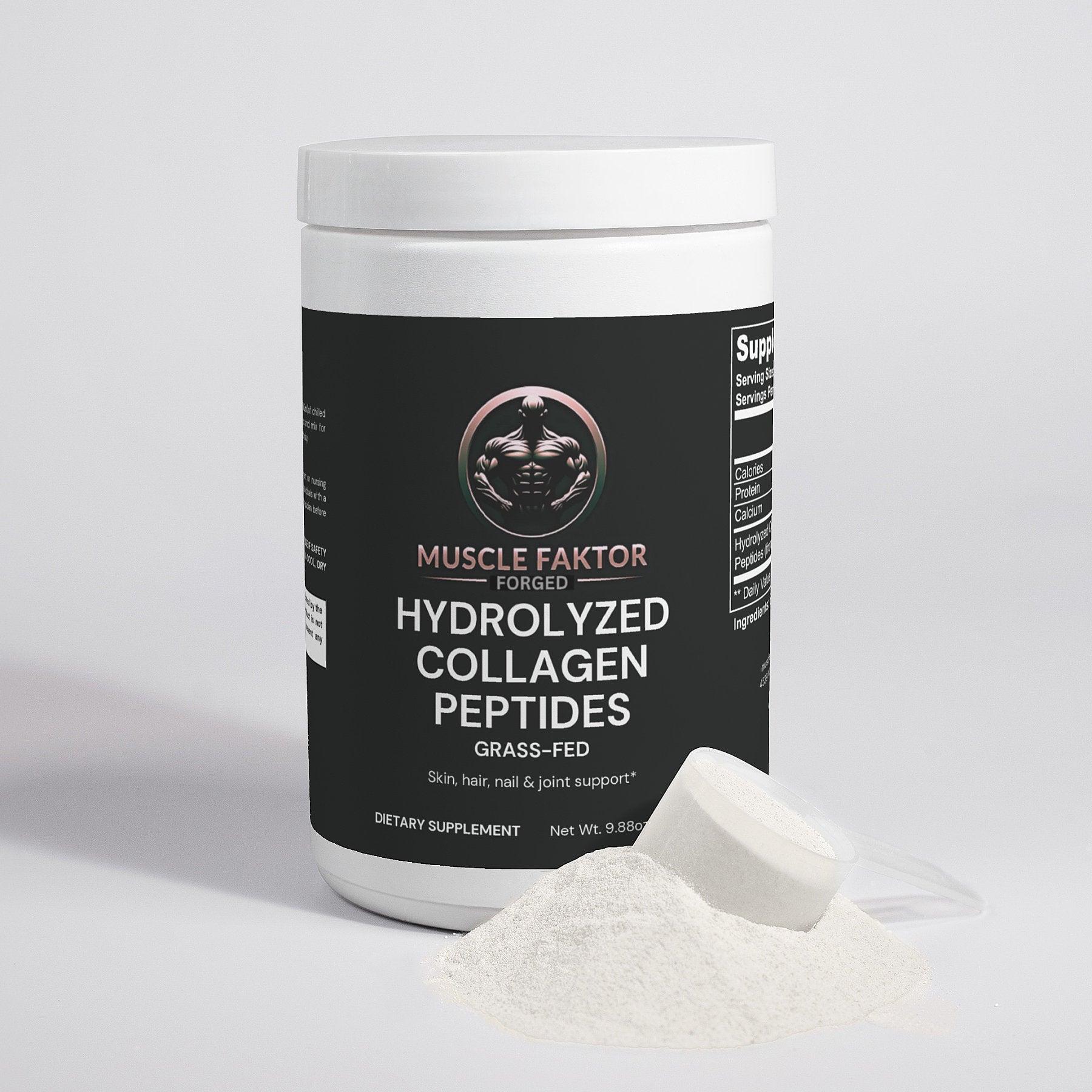 Grass-Fed Hydrolyzed Collagen Peptides Muscle Faktor
