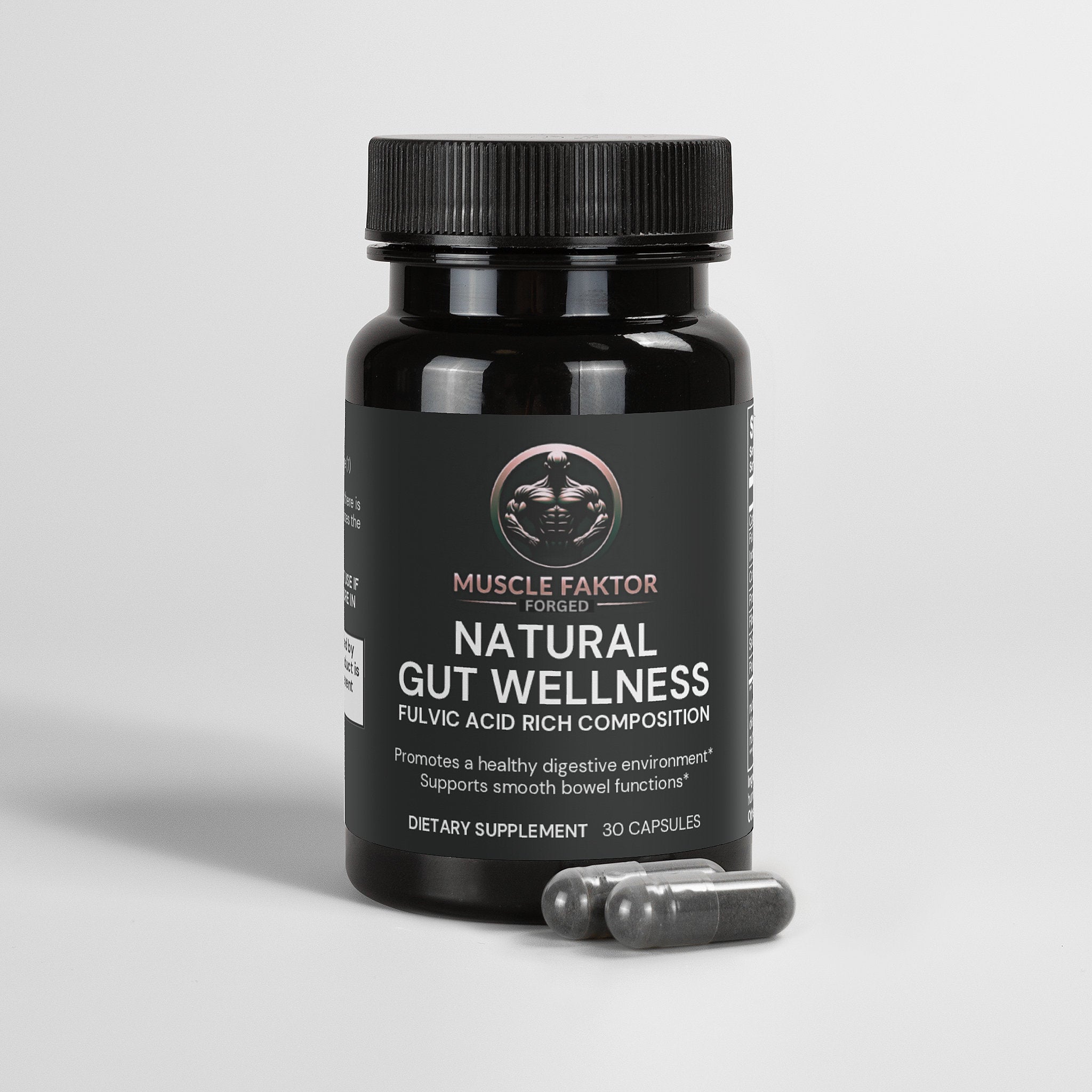 Natural Gut Wellness Capsules Muscle Faktor