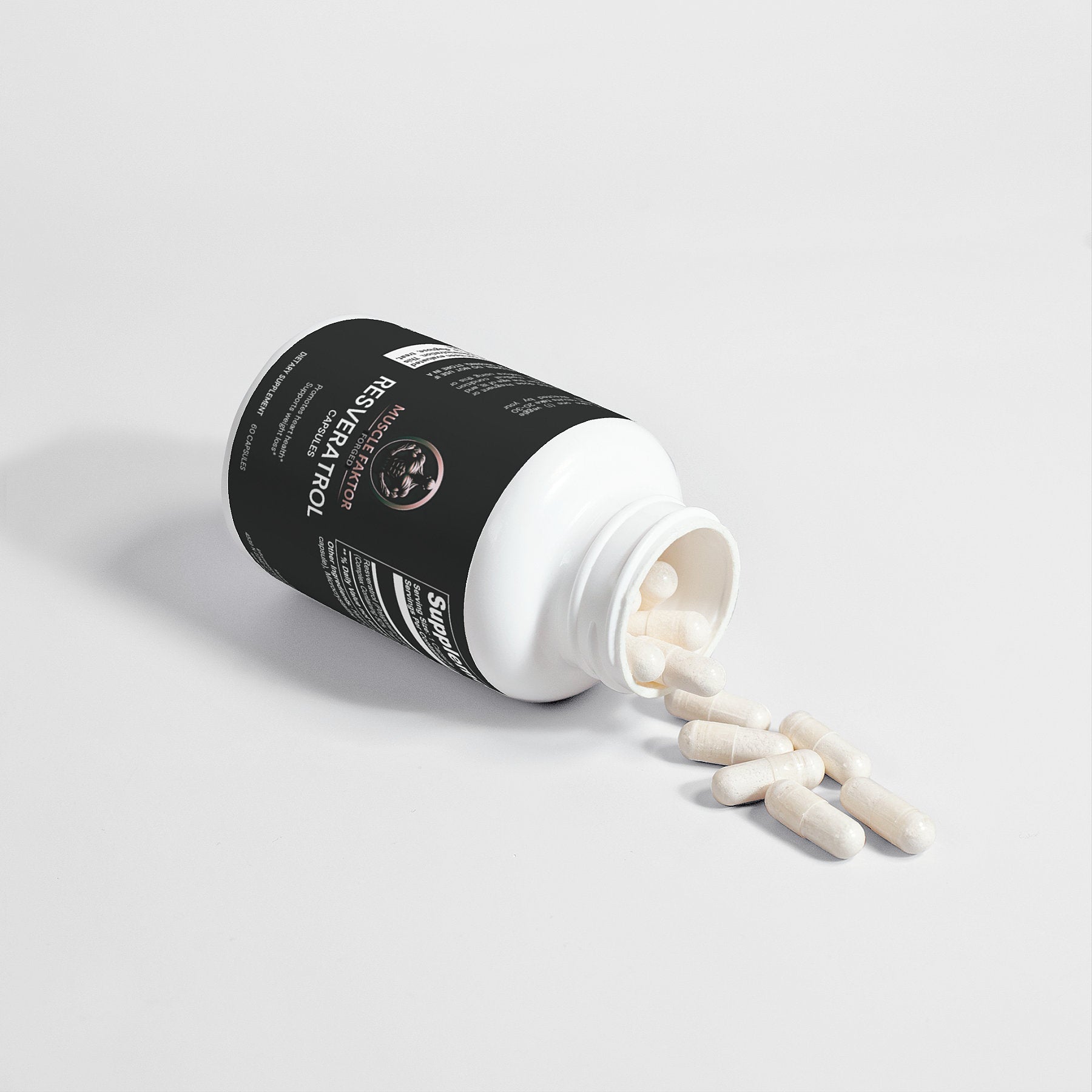 Resveratrol 50% 600mg Muscle Faktor
