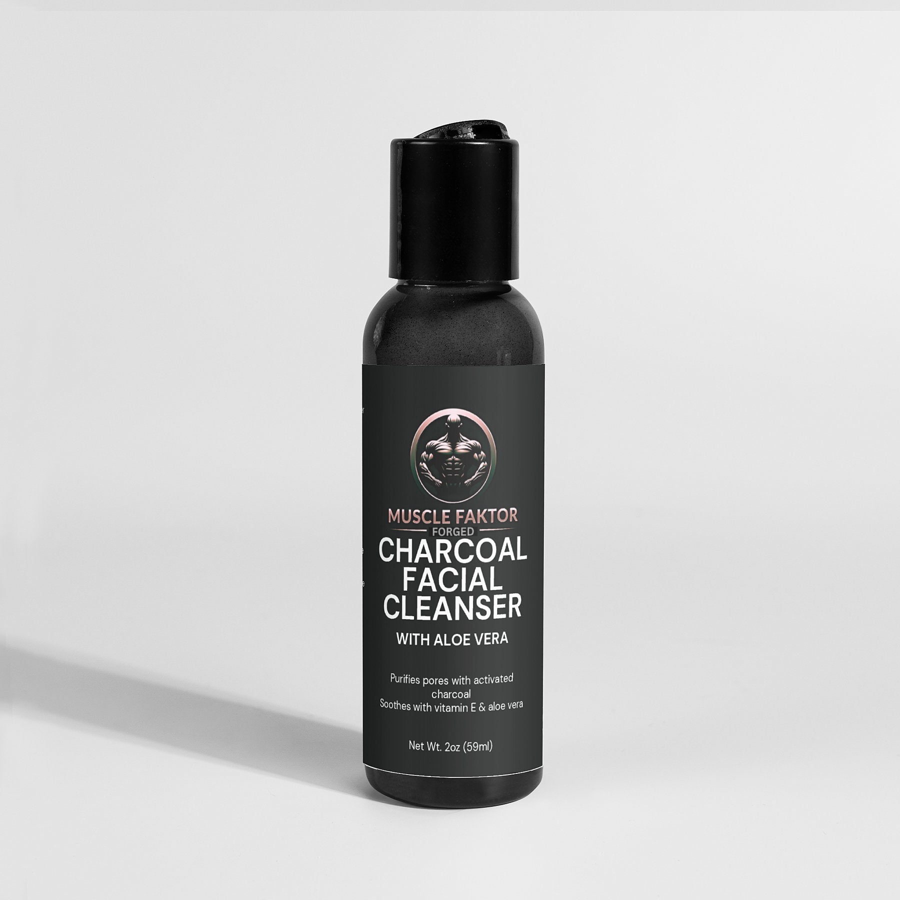 Charcoal Facial Cleanser Muscle Faktor