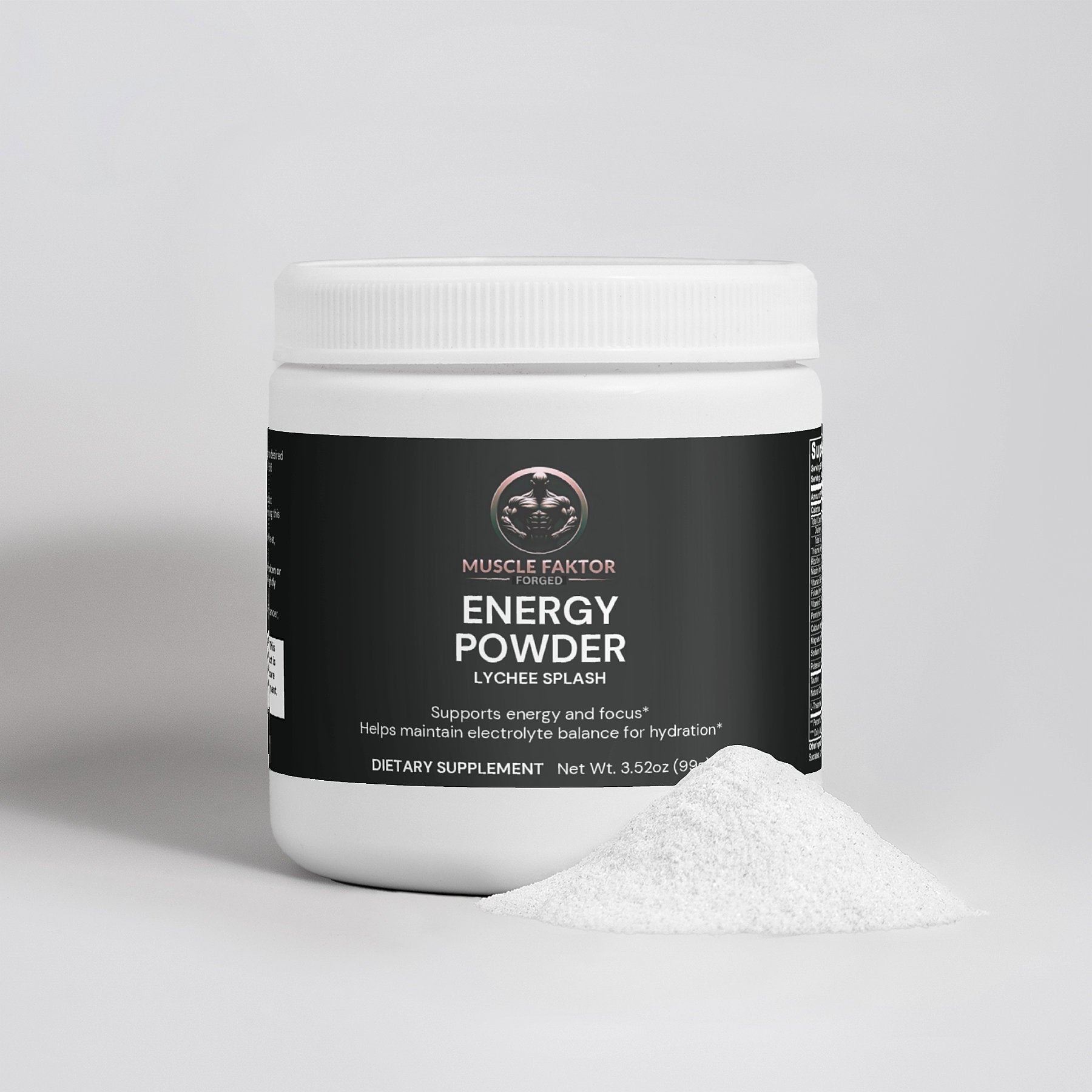 Energy Powder (Lychee Splash Energy) Muscle Faktor