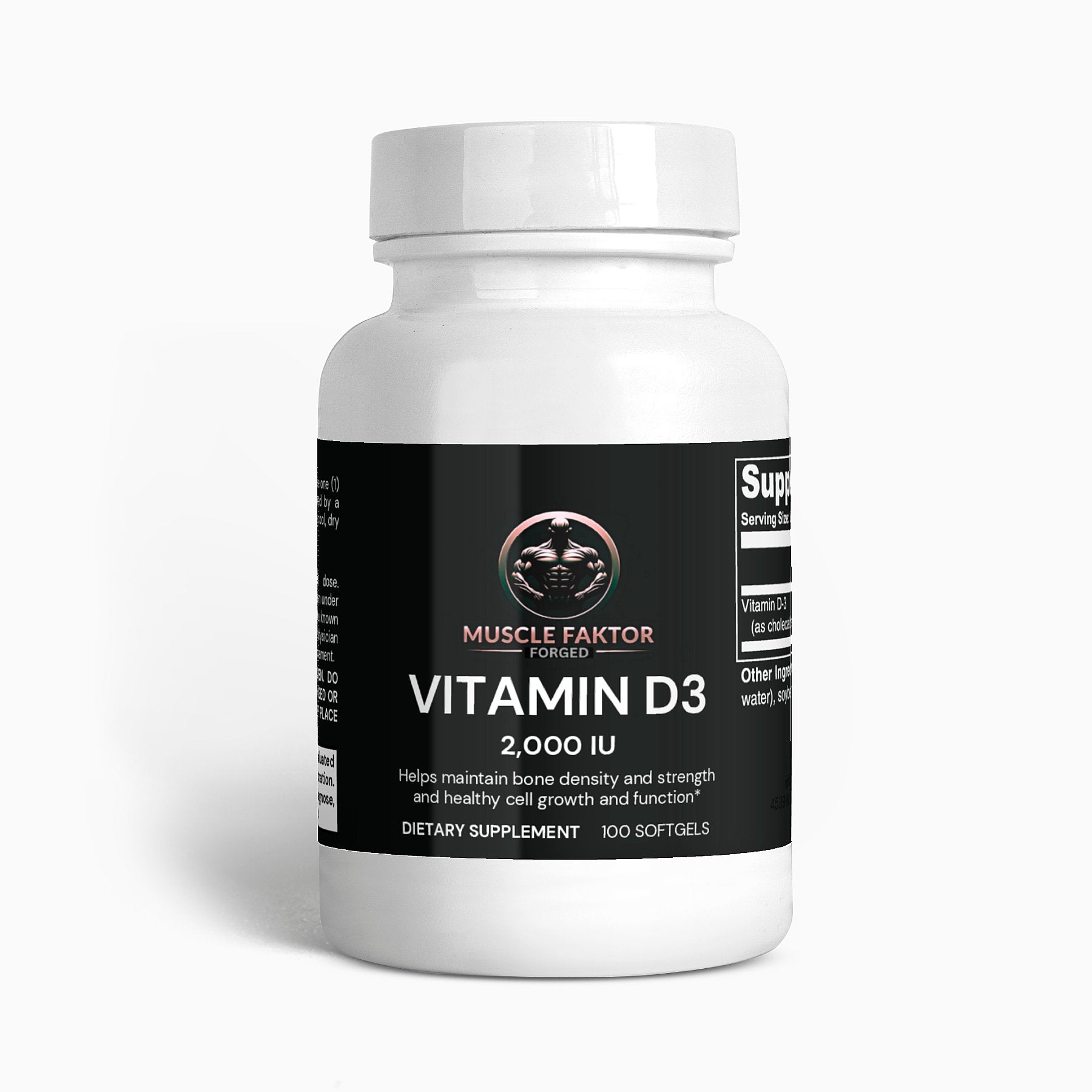 Vitamin D3 2,000 IU Muscle Faktor