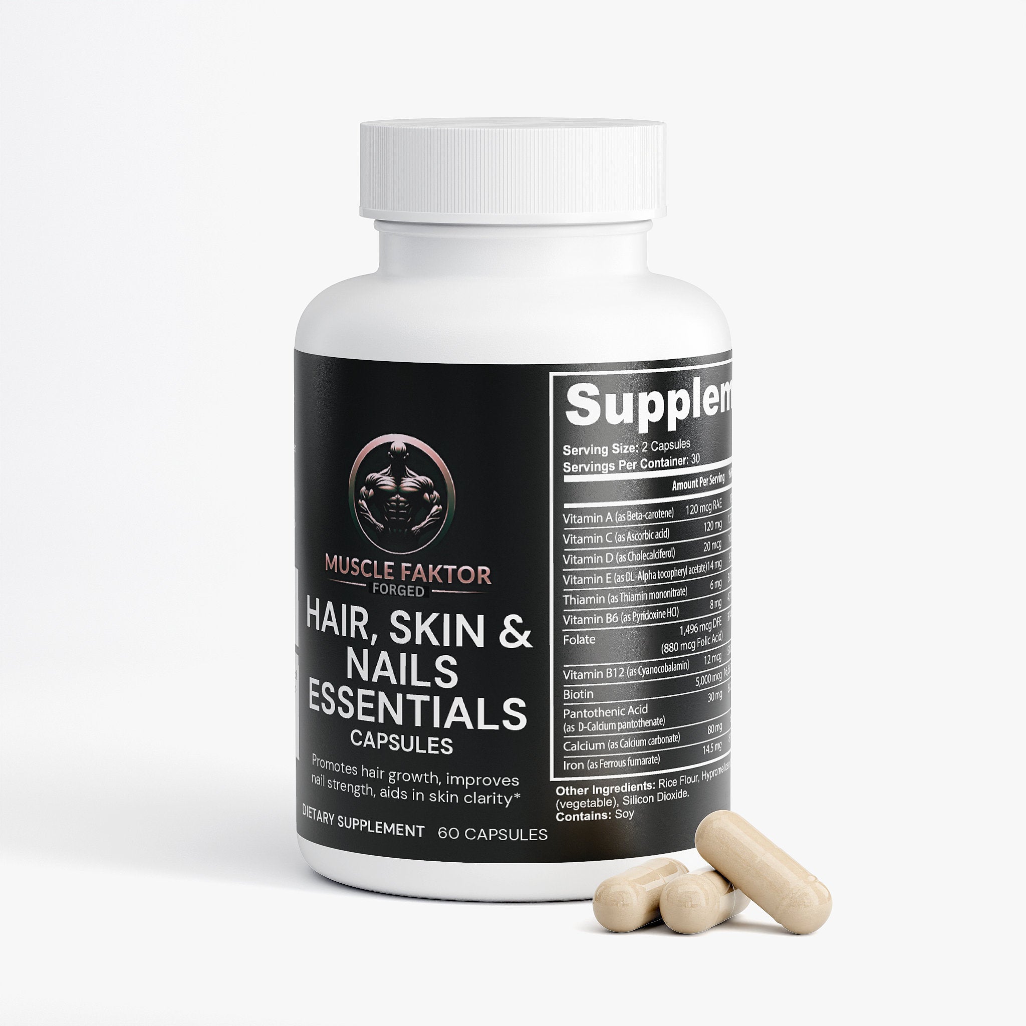 Hair, Skin and Nails Essentials Muscle Faktor