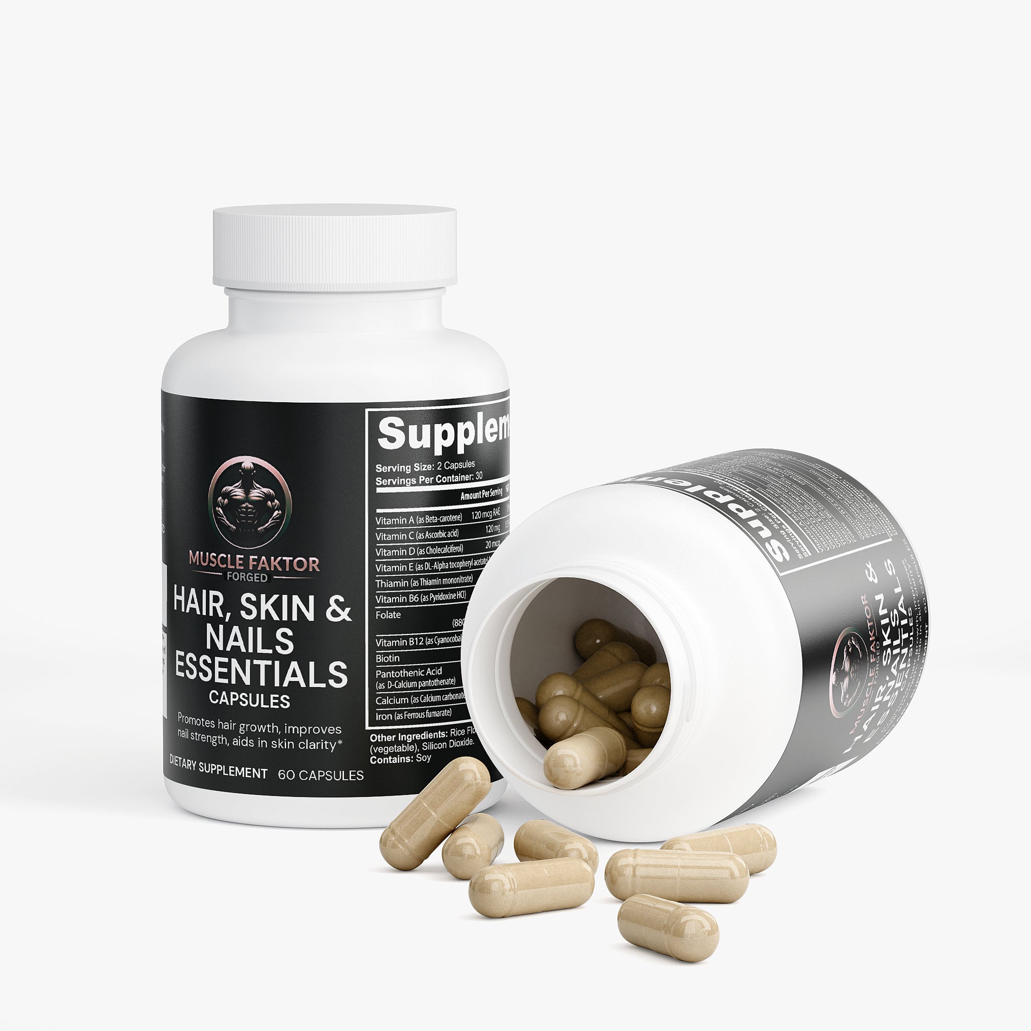 Hair, Skin and Nails Essentials Muscle Faktor