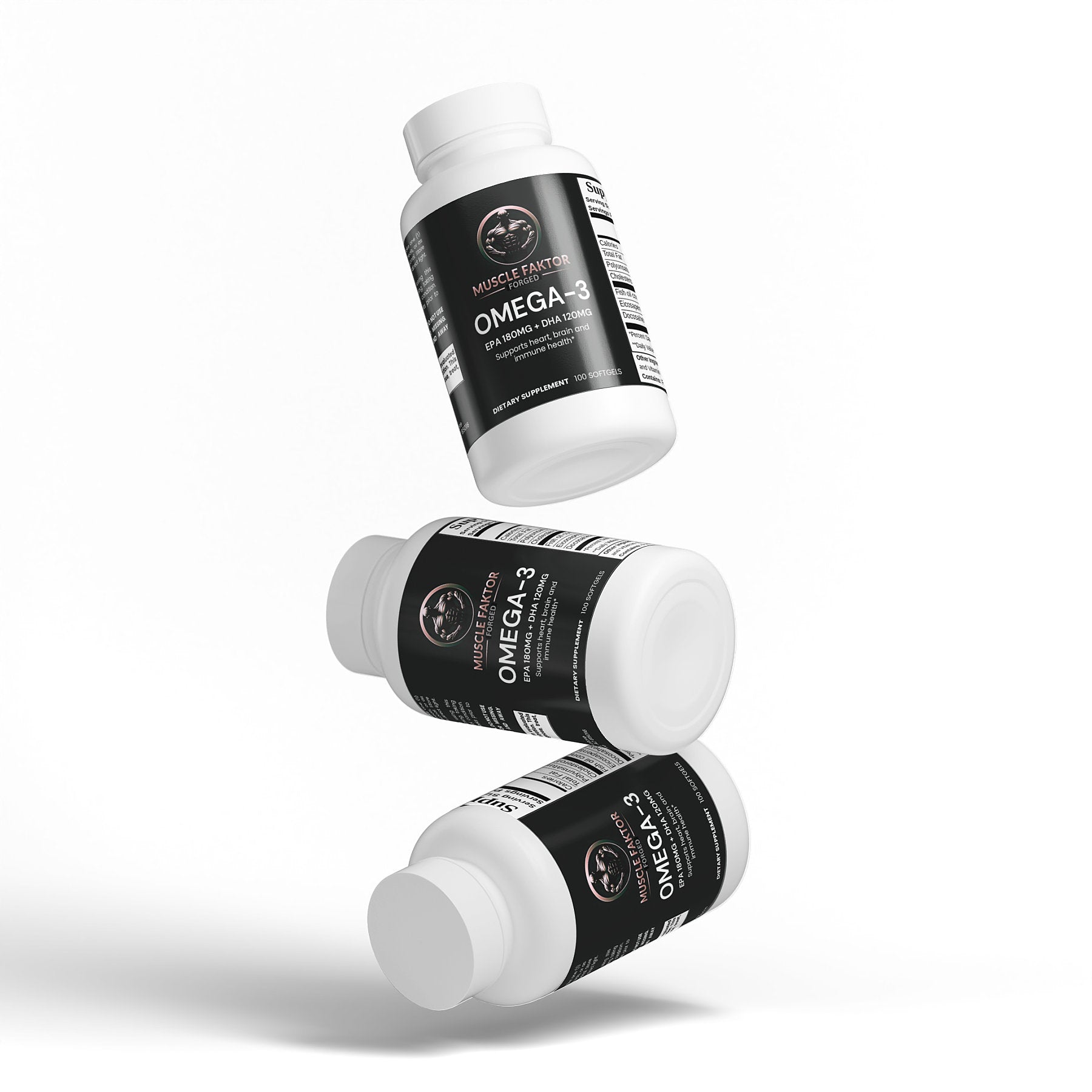 Omega-3 EPA 180mg + DHA 120mg Muscle Faktor