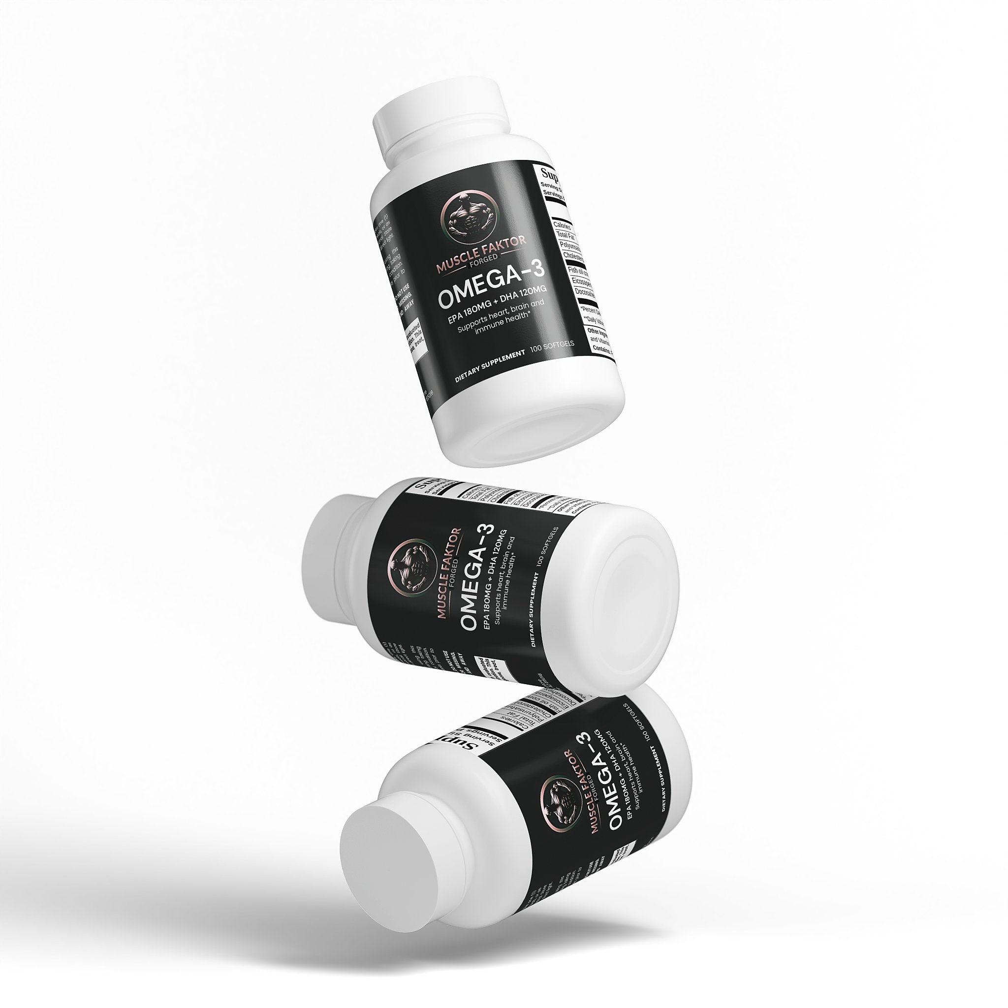 Omega-3 EPA 180mg + DHA 120mg Muscle Faktor
