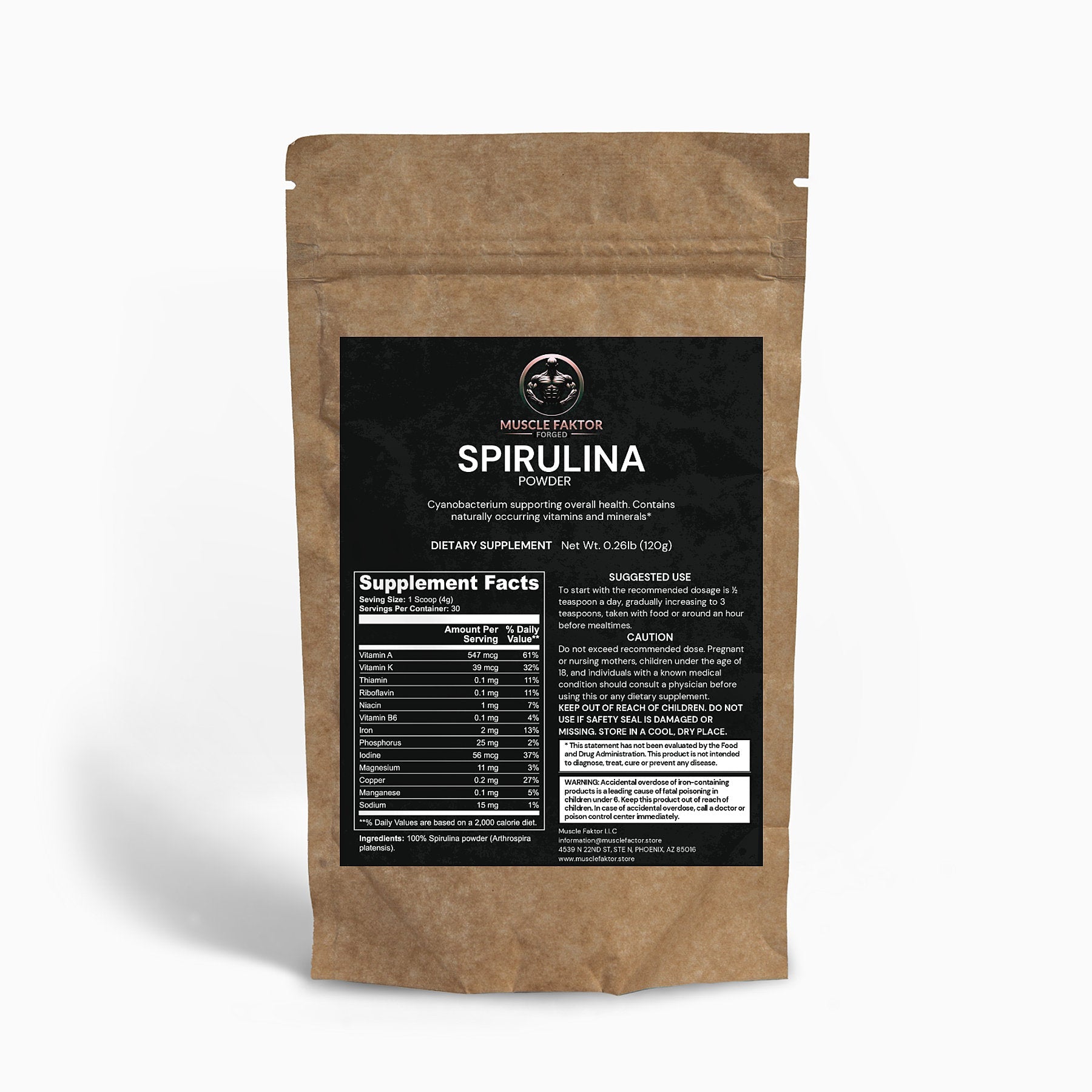 Spirulina Powder Muscle Faktor