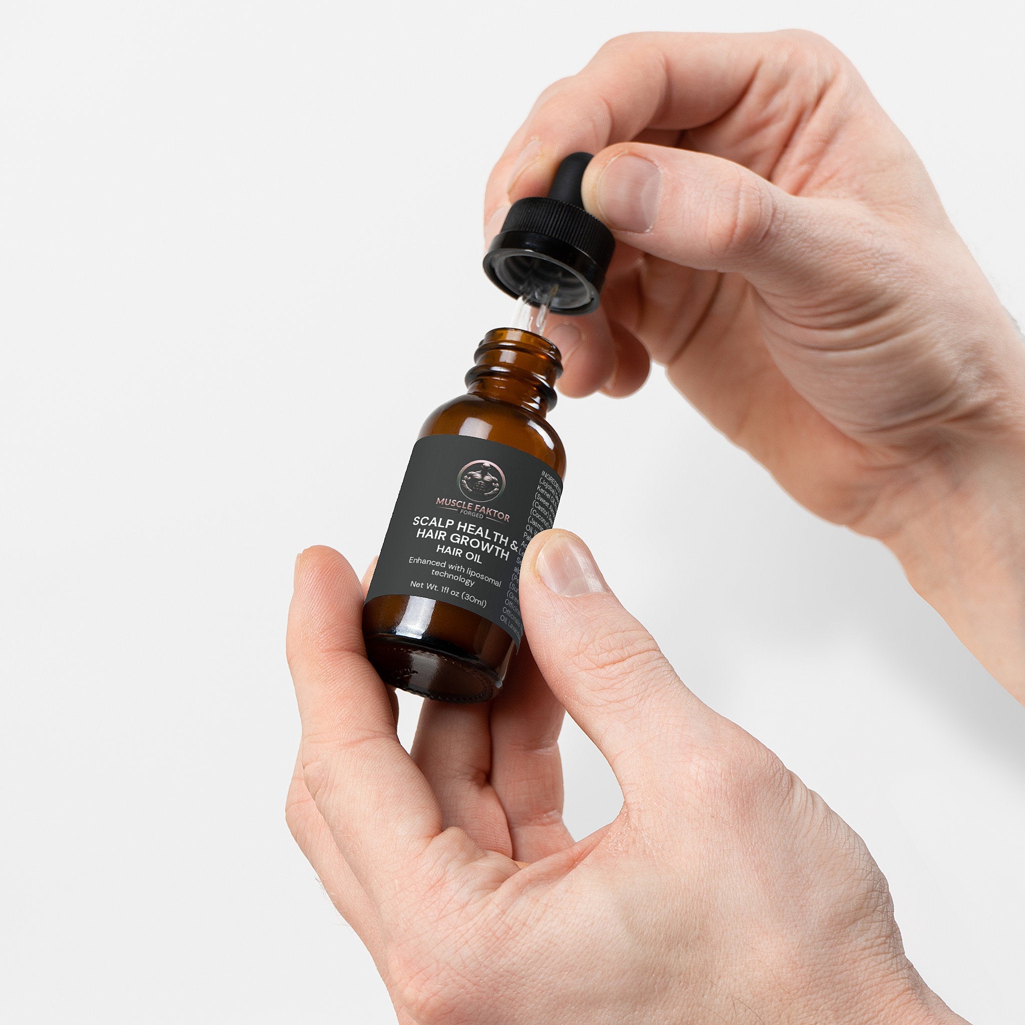 Hair Oil for Scalp Health and Hair Growth Muscle Faktor