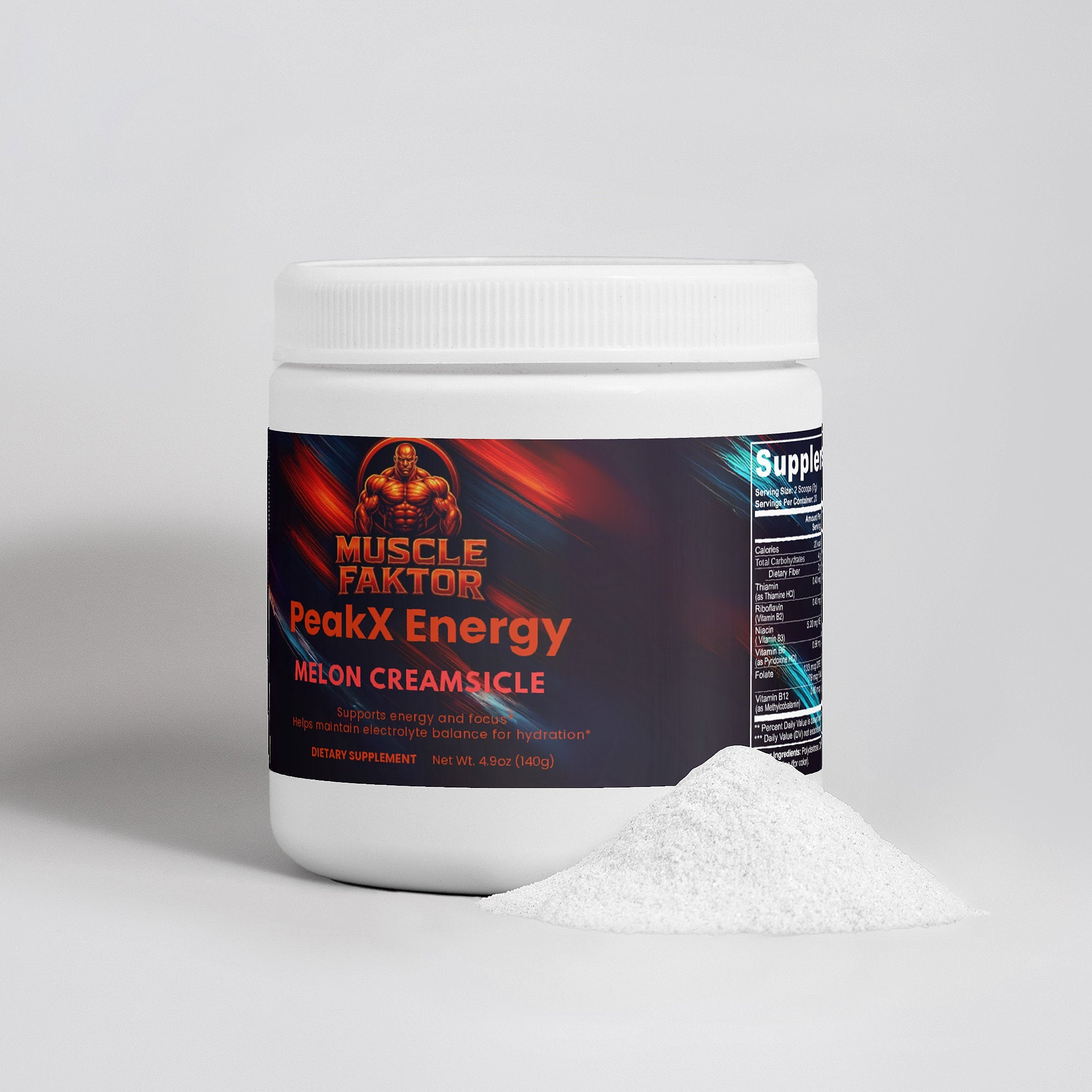 PeakX Energy (Melon Creamsicle) Muscle Faktor