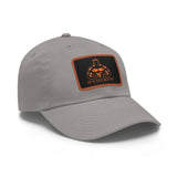 Dad Hat with Leather Patch (Rectangle) - Muscle Faktor