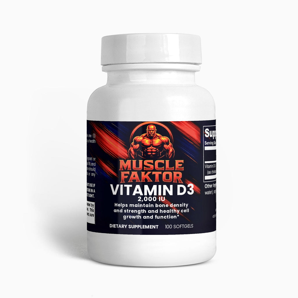 Vitamin D3 2,000 IU Muscle Faktor