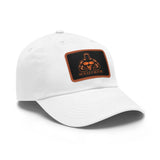 Dad Hat with Leather Patch (Rectangle) - Muscle Faktor