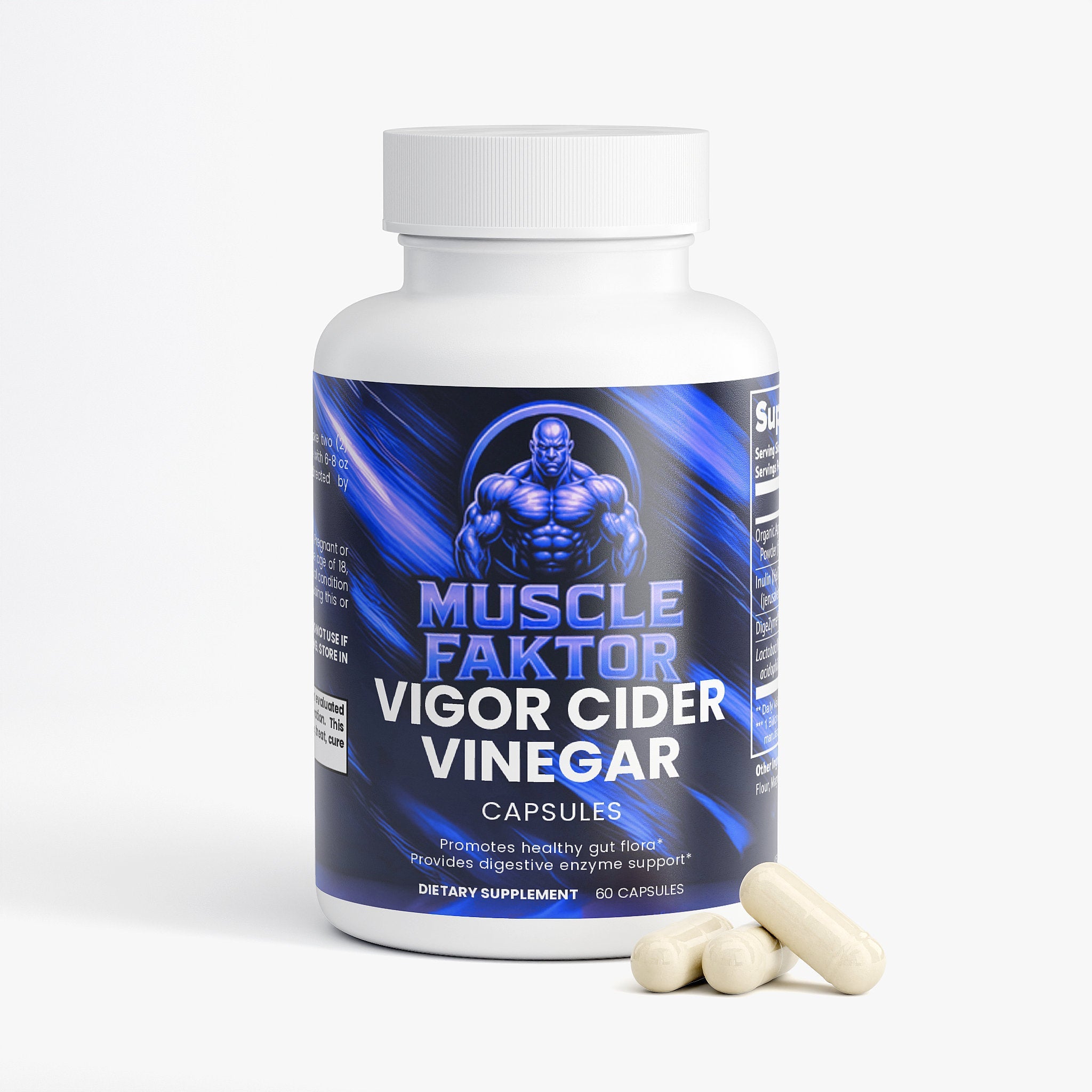 Apple Cider Vinegar Capsules Muscle Faktor