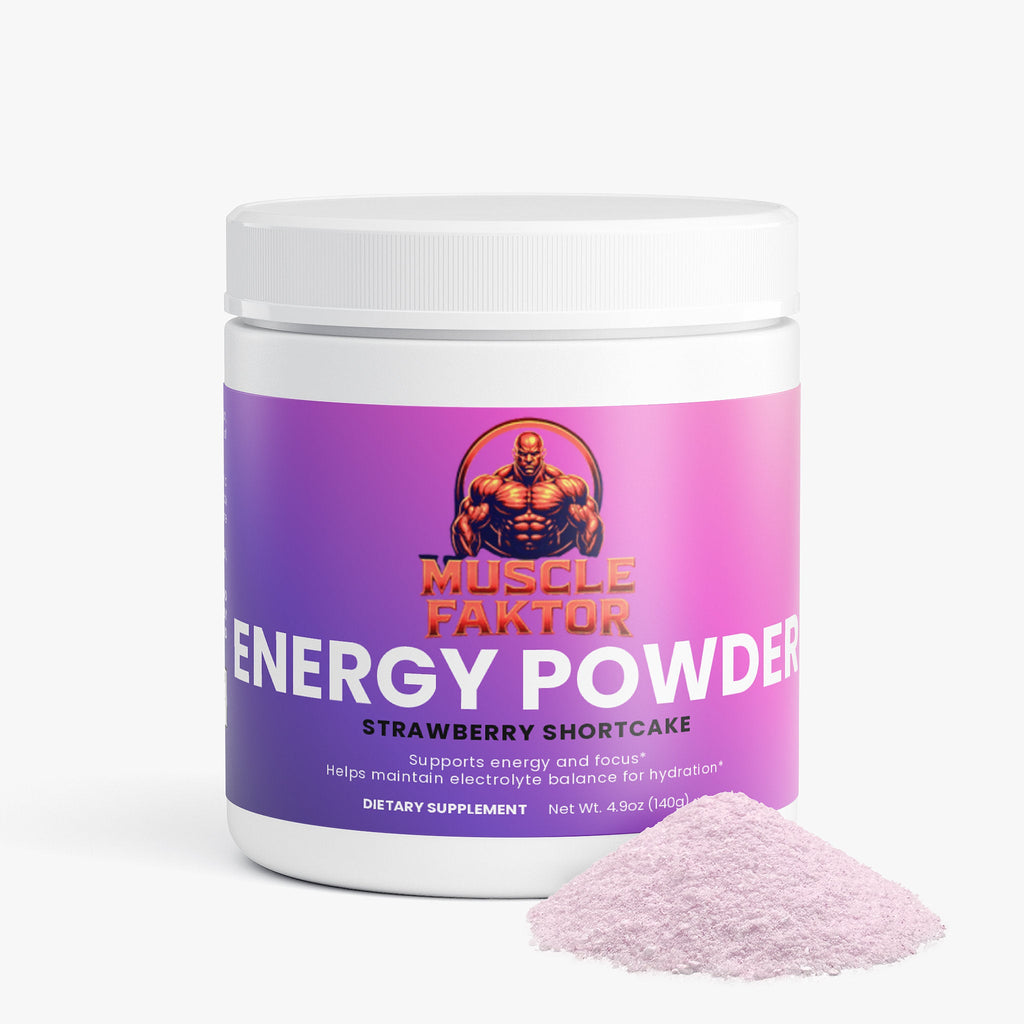 Energy Powder (Strawberry Shortcake) Muscle Faktor