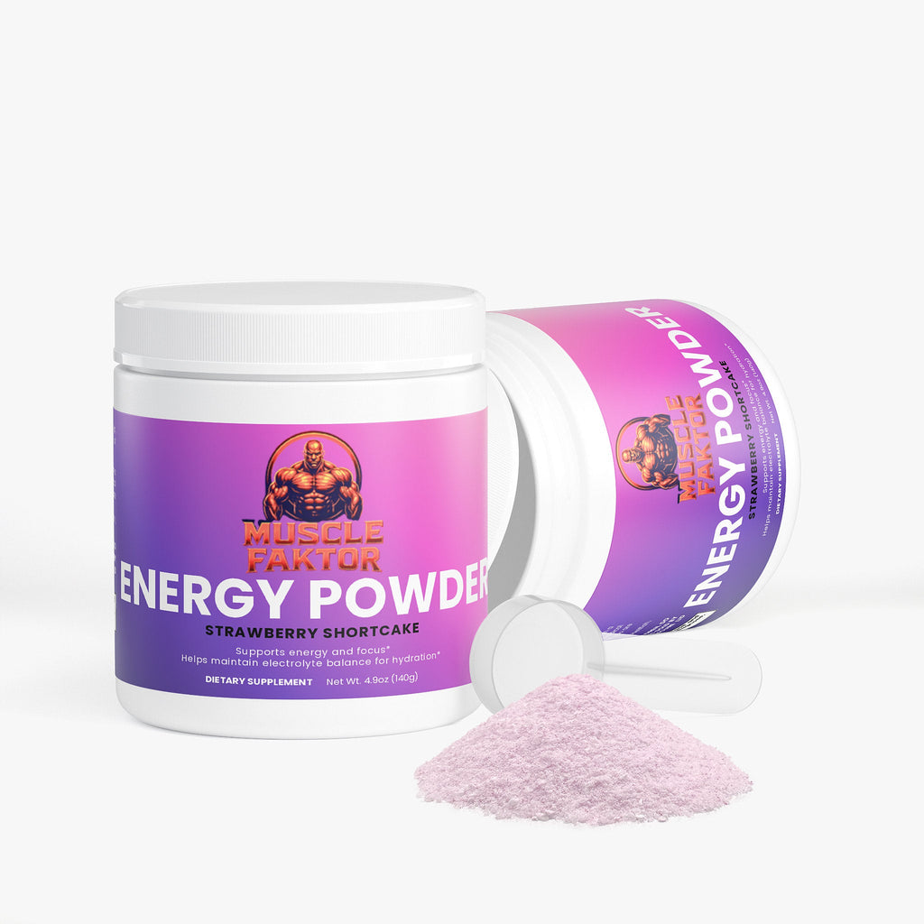 Energy Powder (Strawberry Shortcake) Muscle Faktor