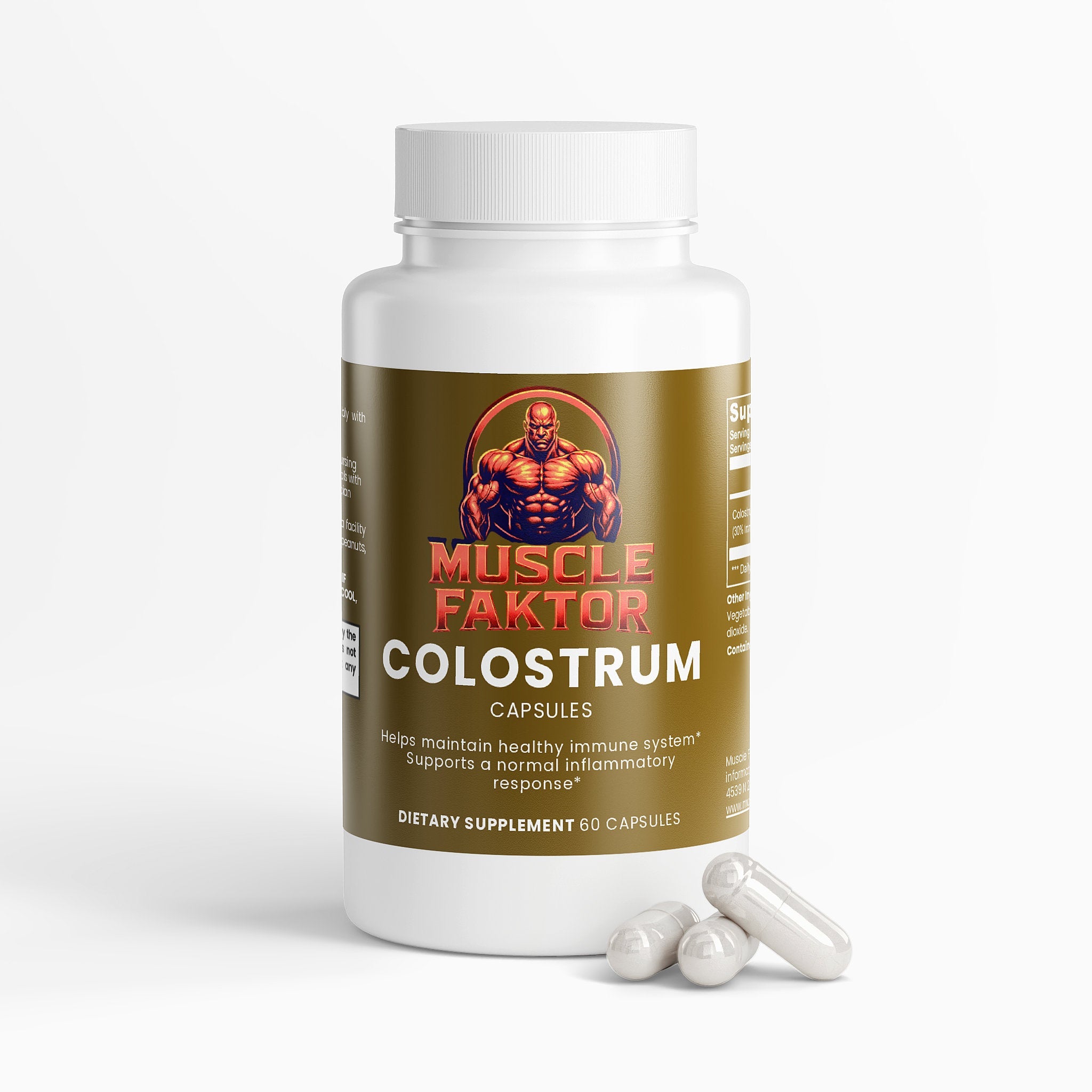Colostrum Capsules Muscle Faktor