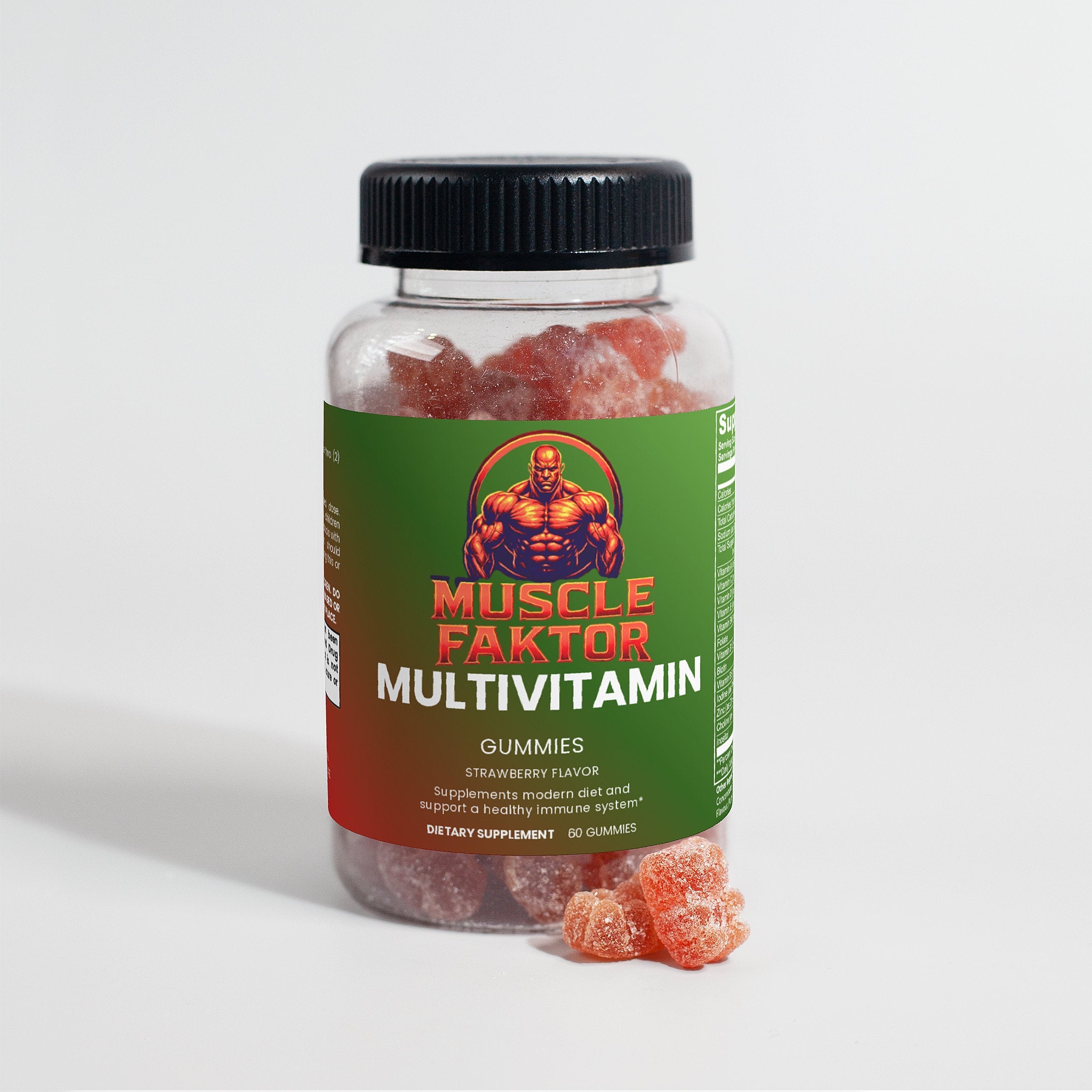 Multivitamin Bear Gummies (Adult) Muscle Faktor