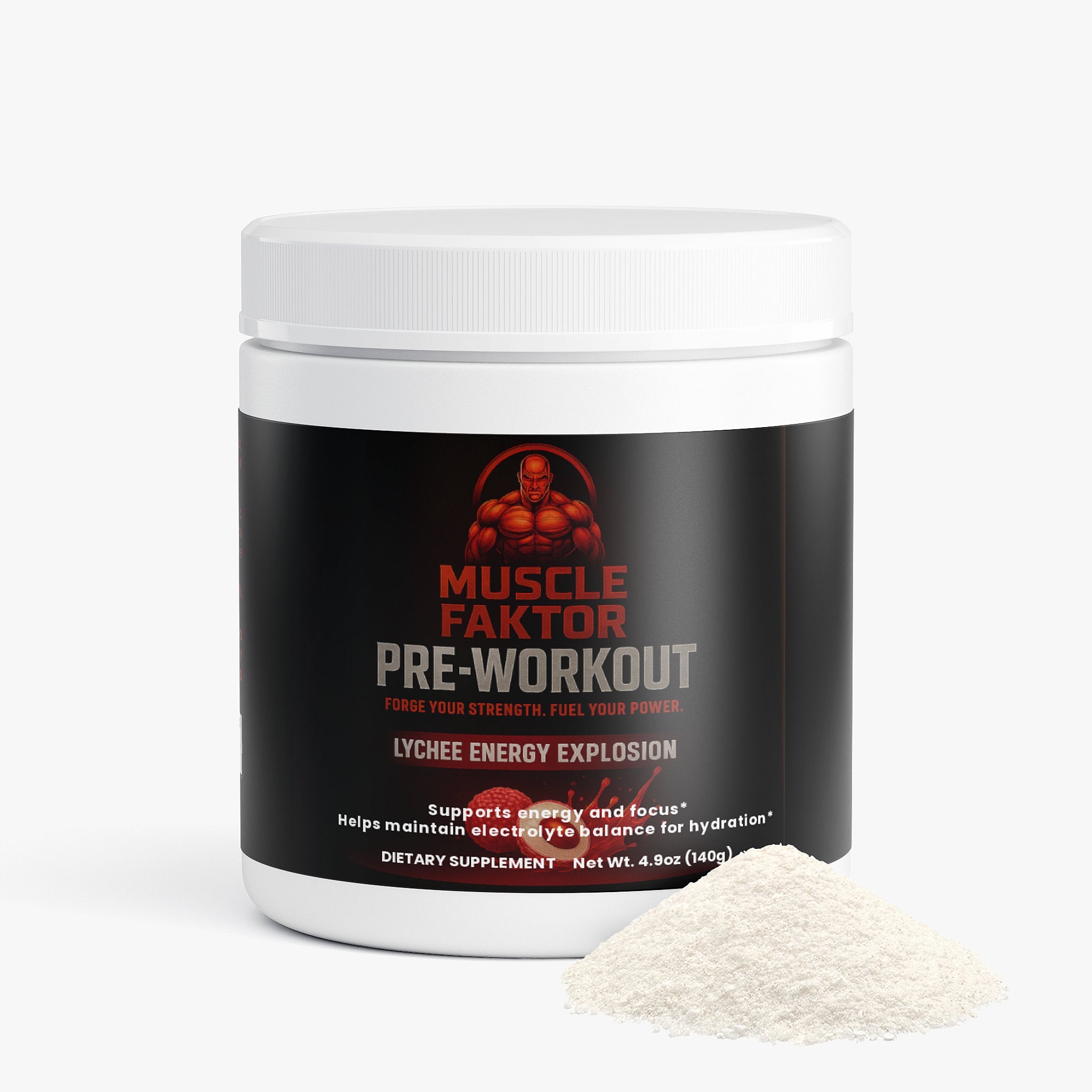 Energy Powder (LYCHEE ENERGY EXPLOSION) Muscle Faktor