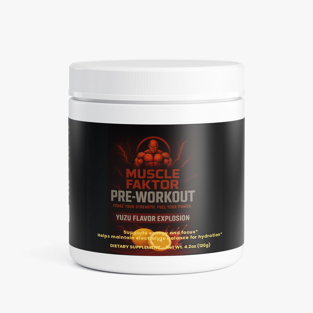 Energy Powder (YUZU FLAVOR EXPLOSION) Muscle Faktor