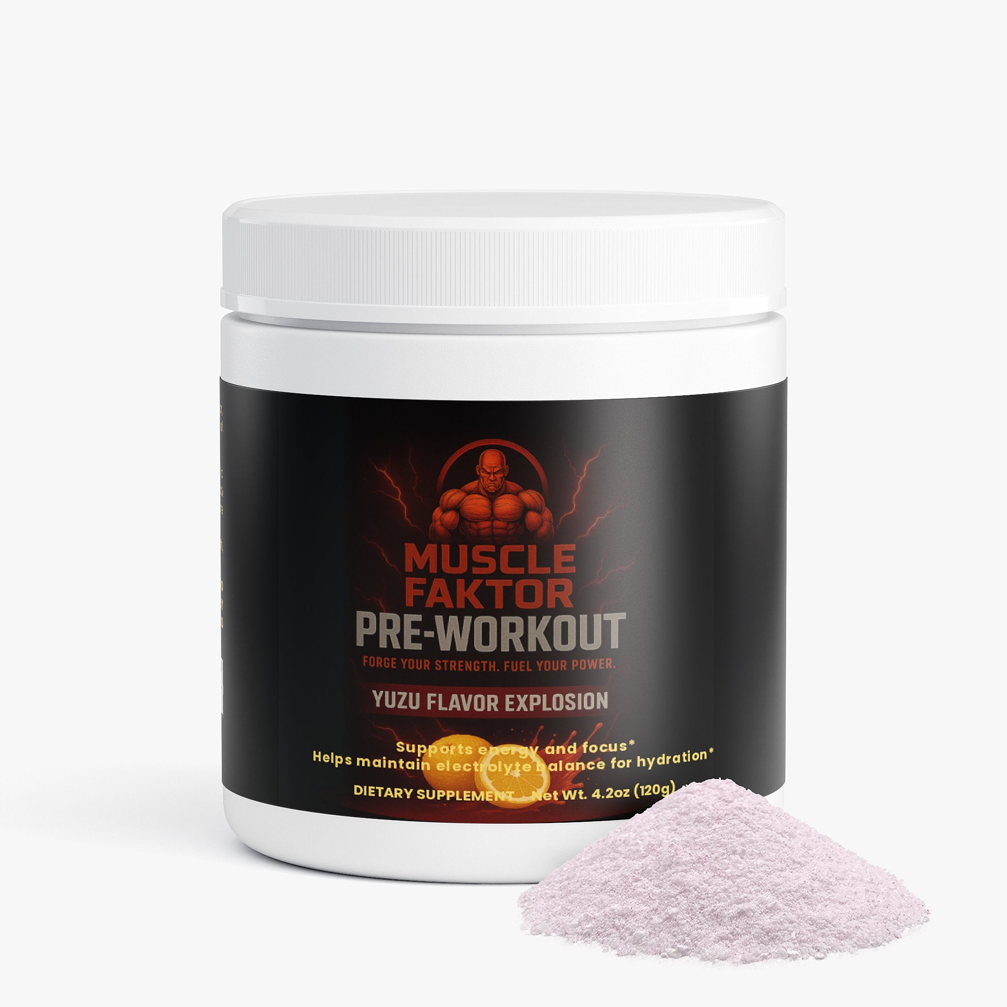 Energy Powder (YUZU FLAVOR EXPLOSION) Muscle Faktor
