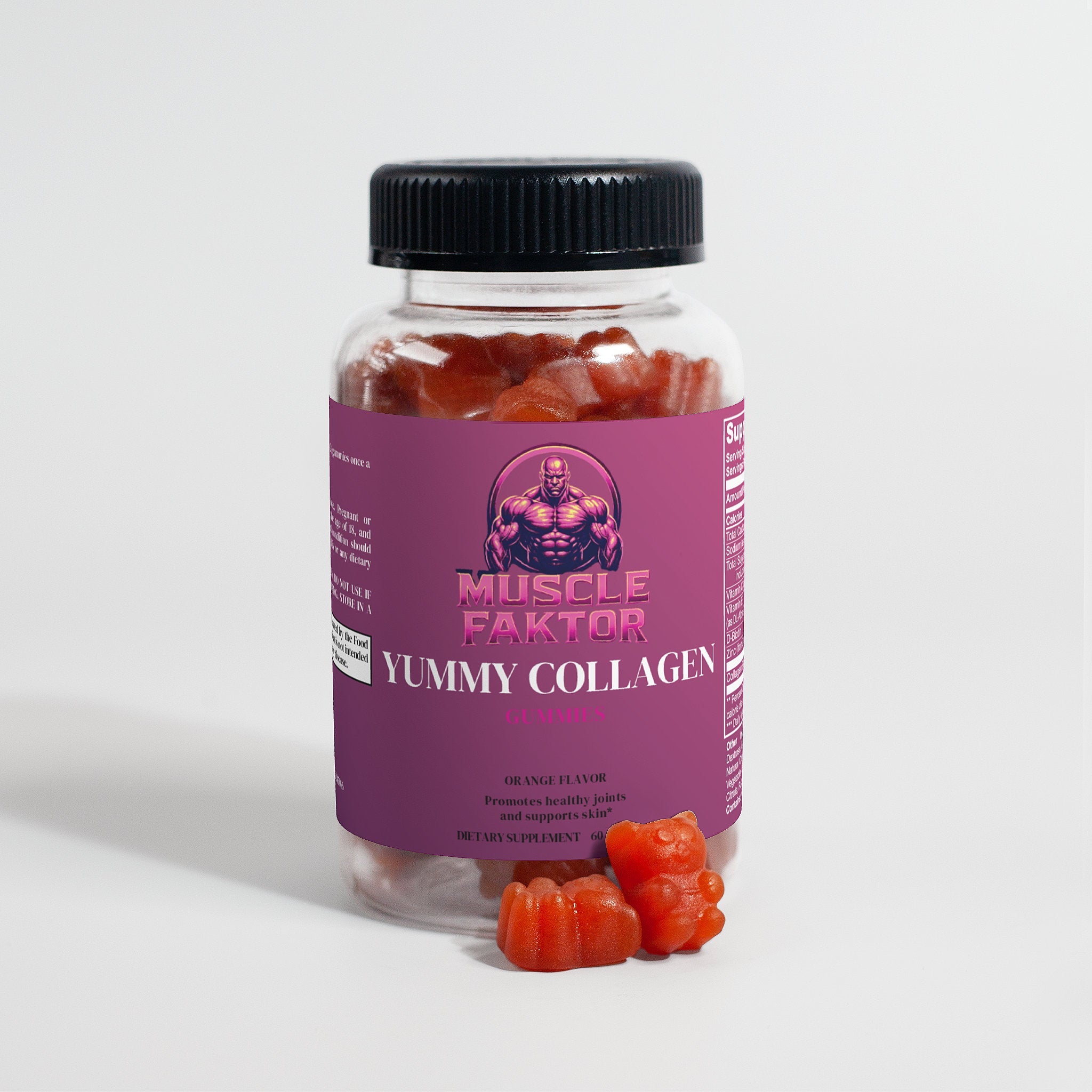 YUMMY Collagen Gummies (Adult) Muscle Faktor