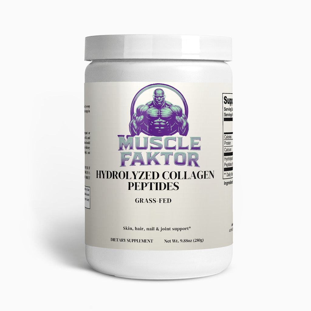 Grass-Fed Hydrolyzed Collagen Peptides Muscle Faktor