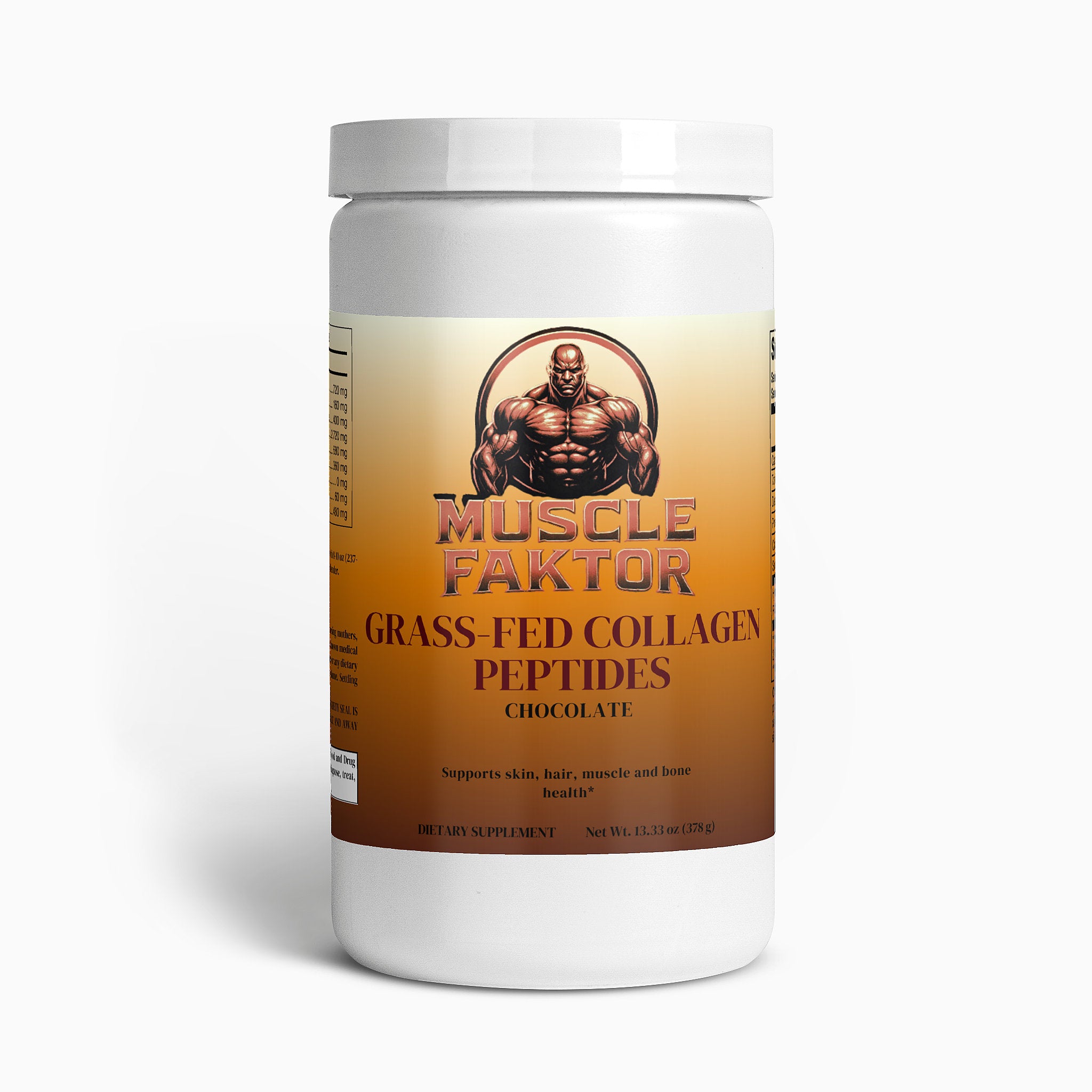 Grass-Fed Collagen Peptides Powder (Chocolate)