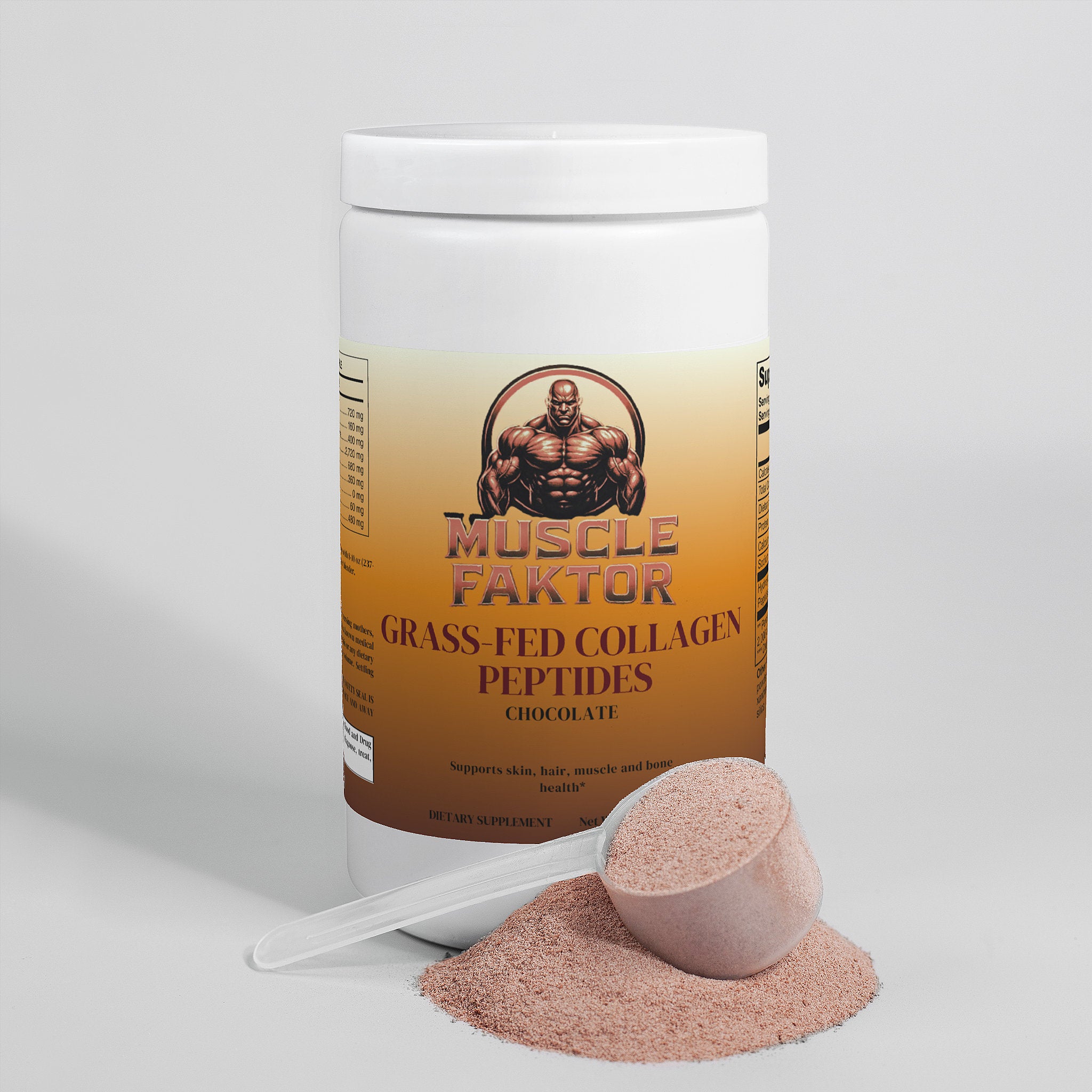 Grass-Fed Collagen Peptides Powder (Chocolate)
