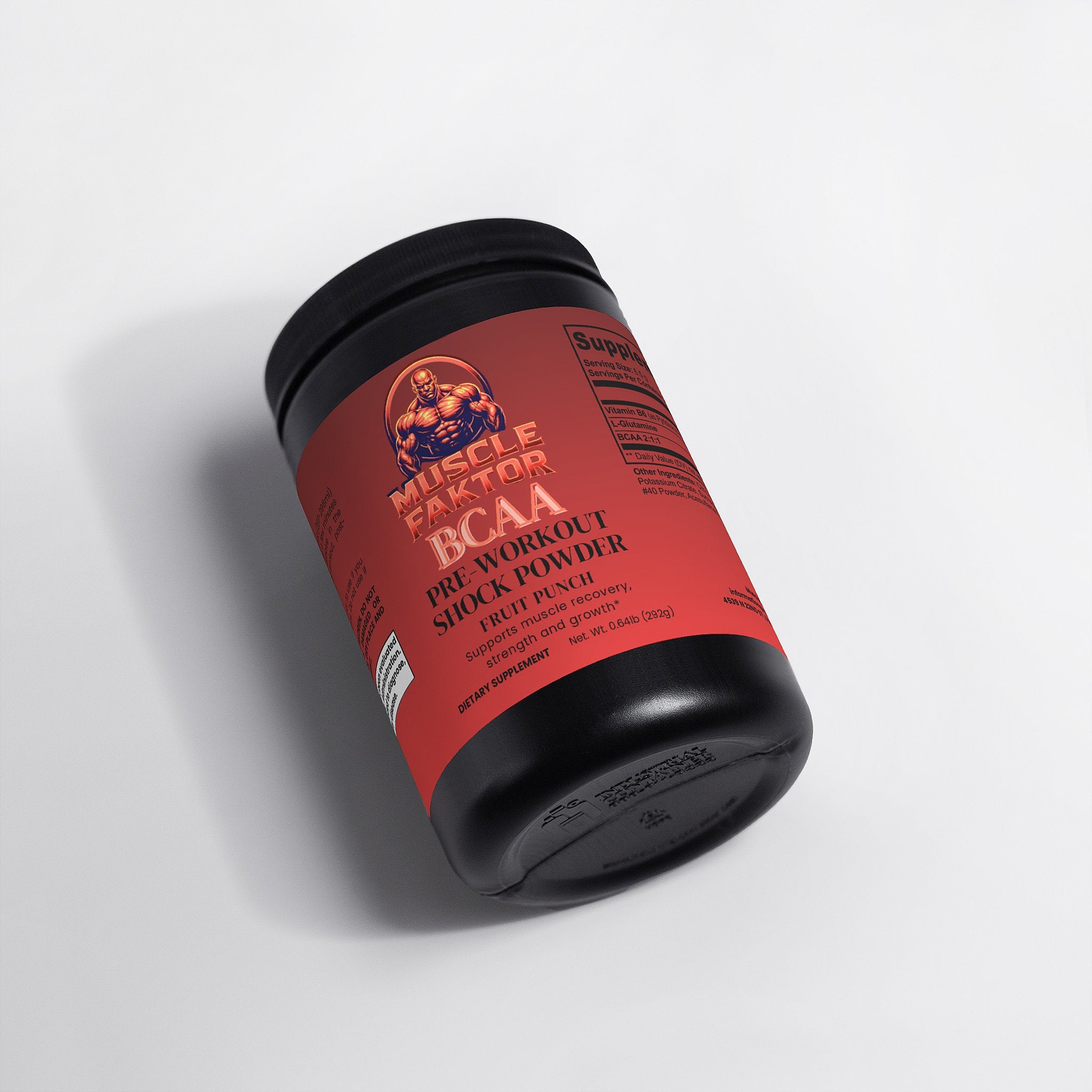 BCAA Shock Powder (Fruit Punch) Muscle Faktor