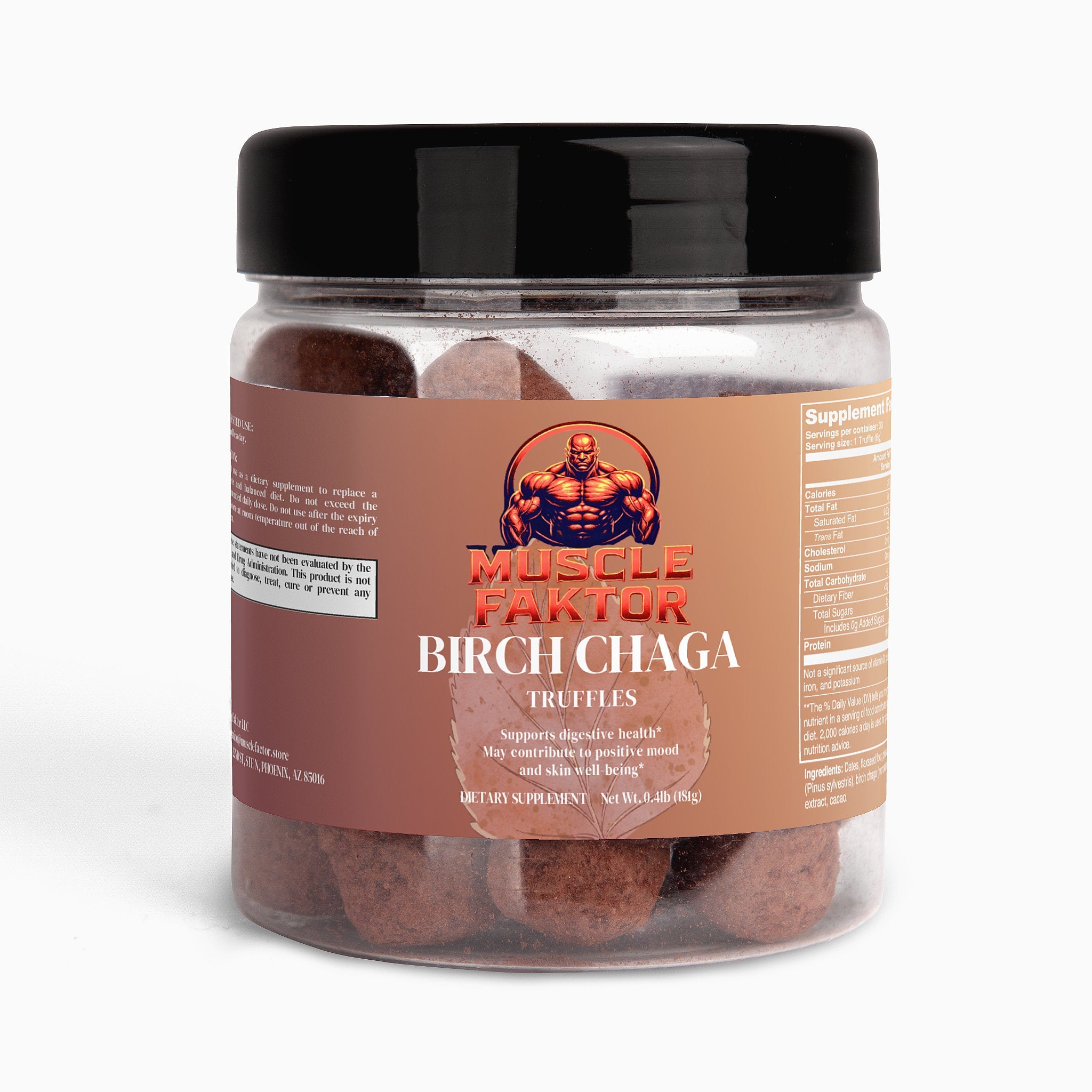 Birch Chaga Truffles Muscle Faktor
