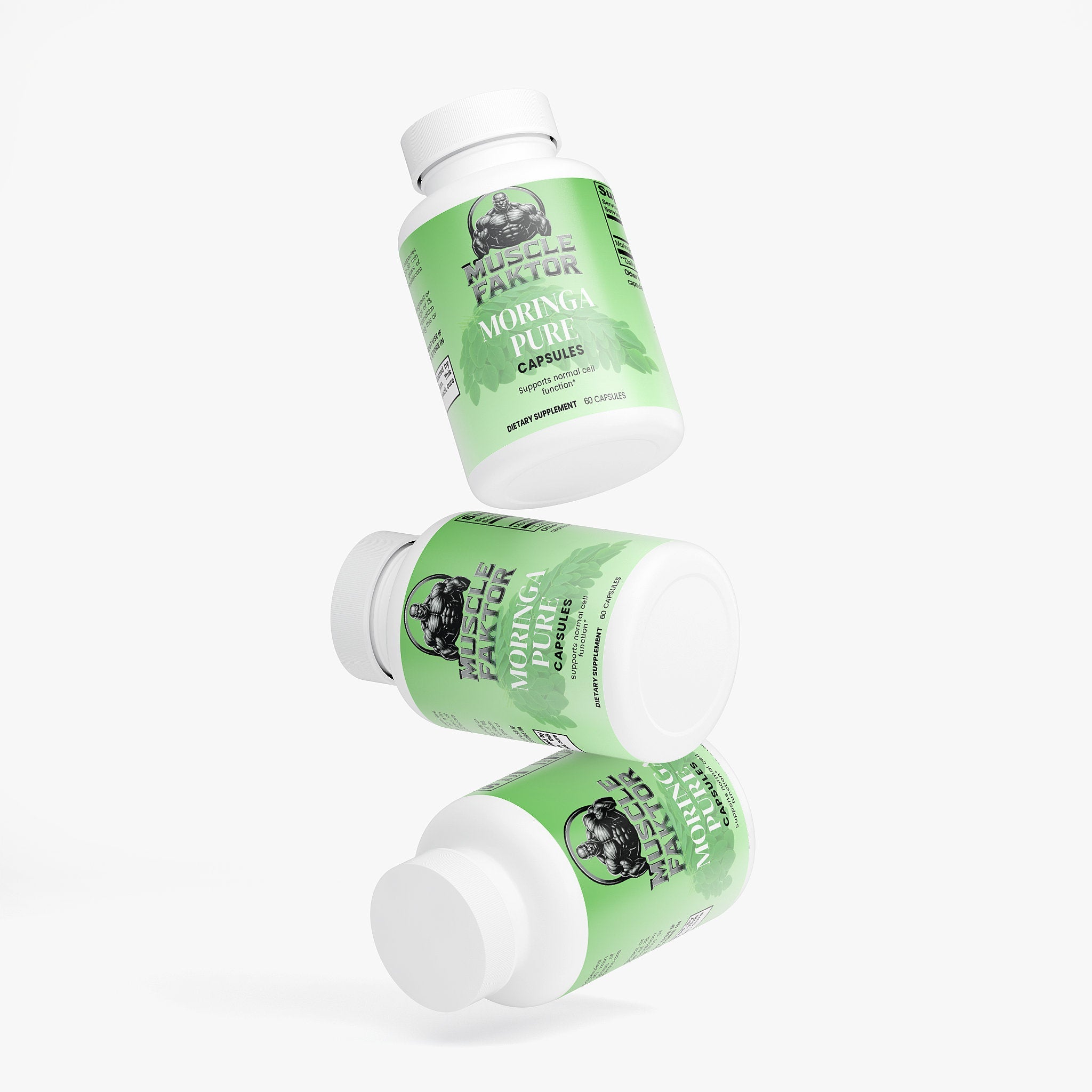 Muscle Faktor Pure Moringa Capsules - Natural Extracts Muscle Faktor