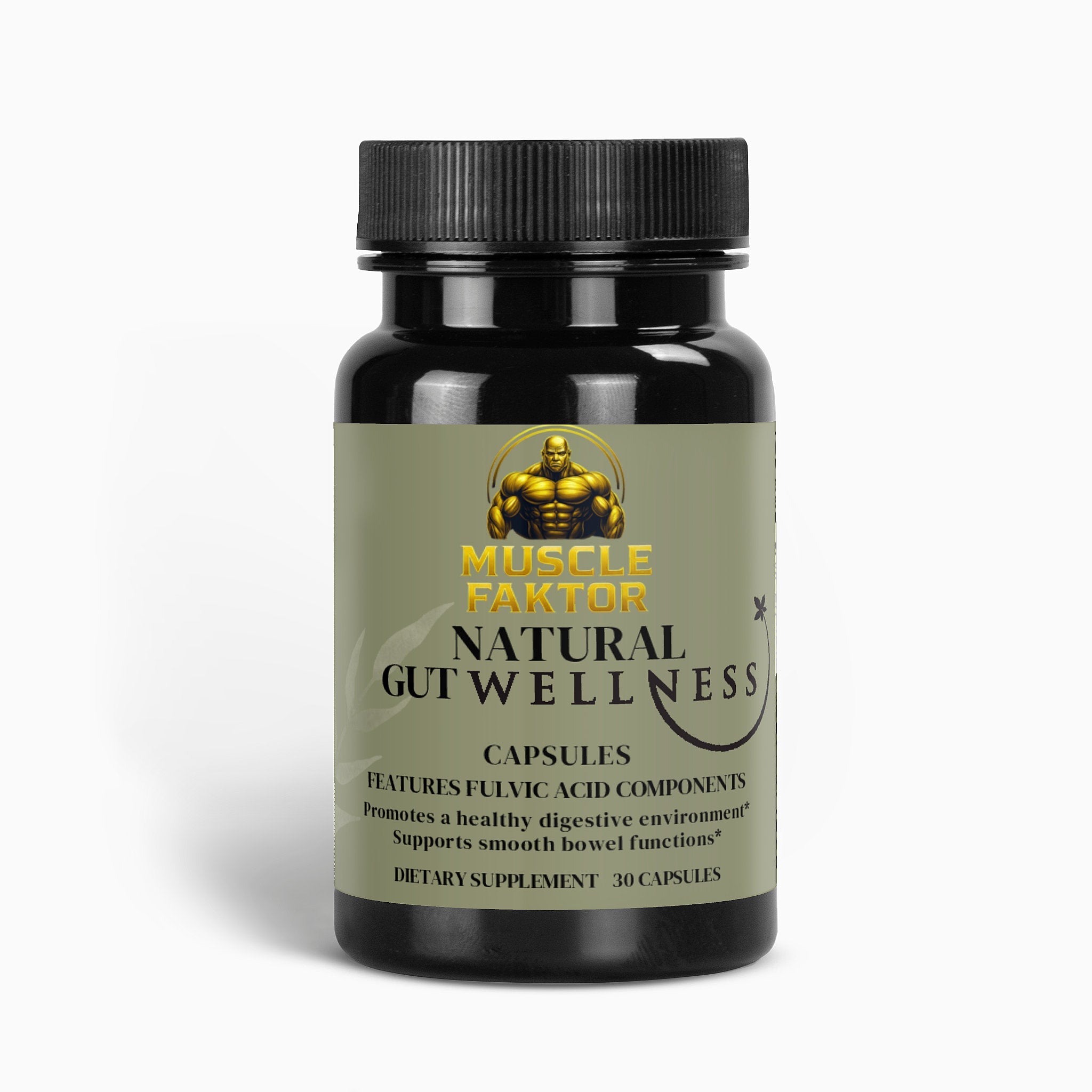 Natural Gut Wellness Capsules Muscle Faktor