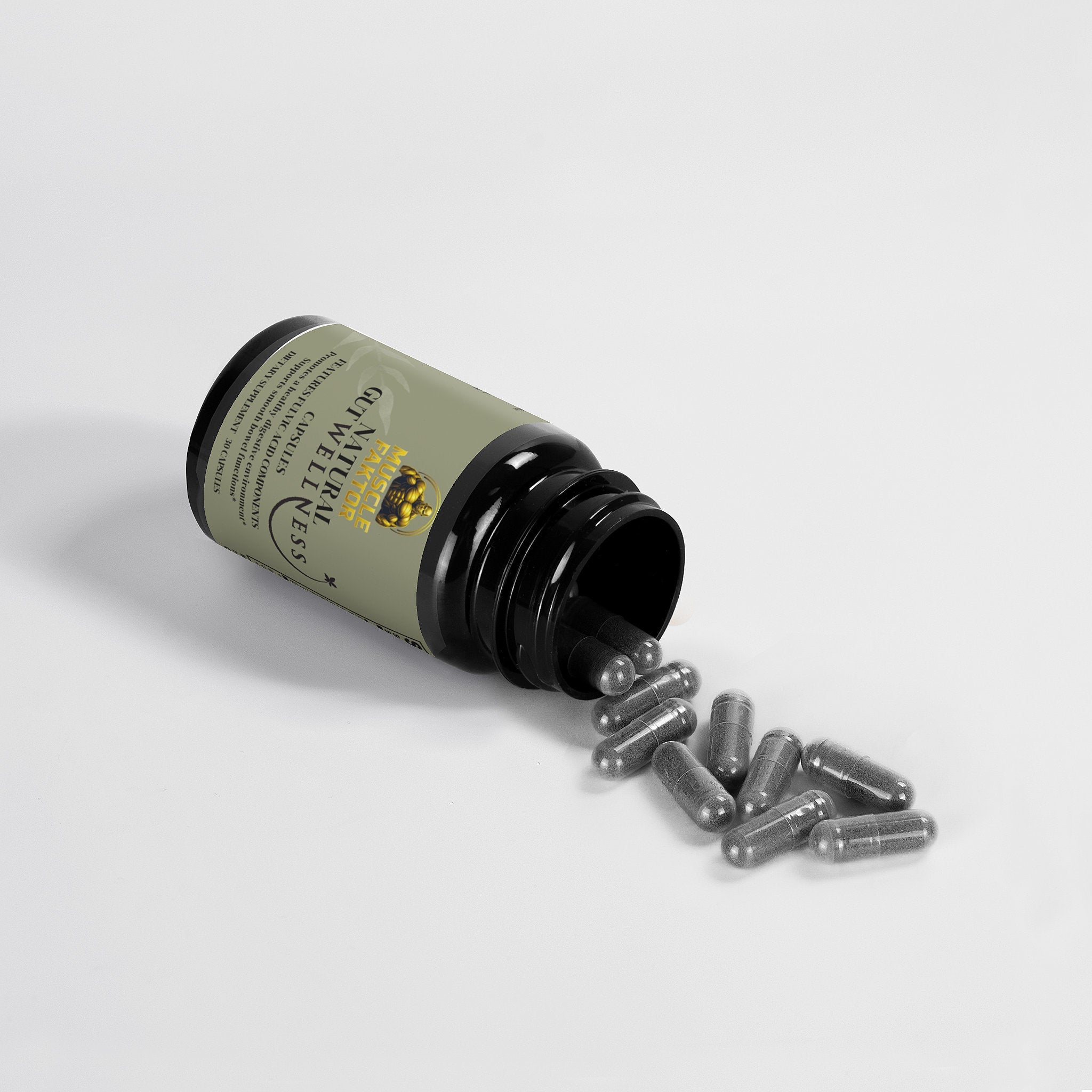 Natural Gut Wellness Capsules Muscle Faktor