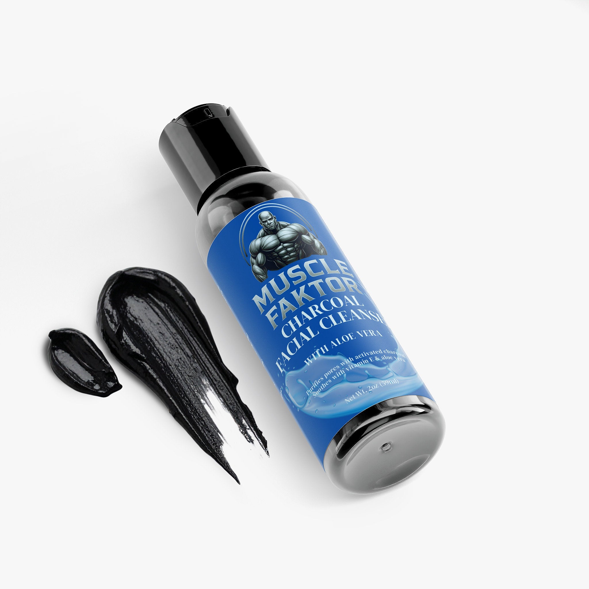 Charcoal Facial Cleanser Muscle Faktor