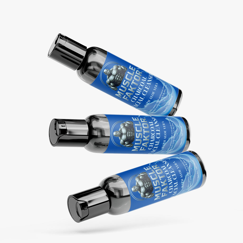 Charcoal Facial Cleanser Muscle Faktor